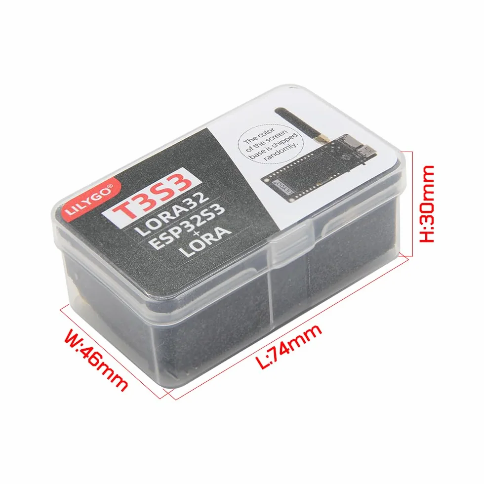 LILYGO TTGO T3S3 ESP32-S3 LoRa Module de développement sans fil Bluetooth WiFi 2,4 G avec écran OLED 0,96"