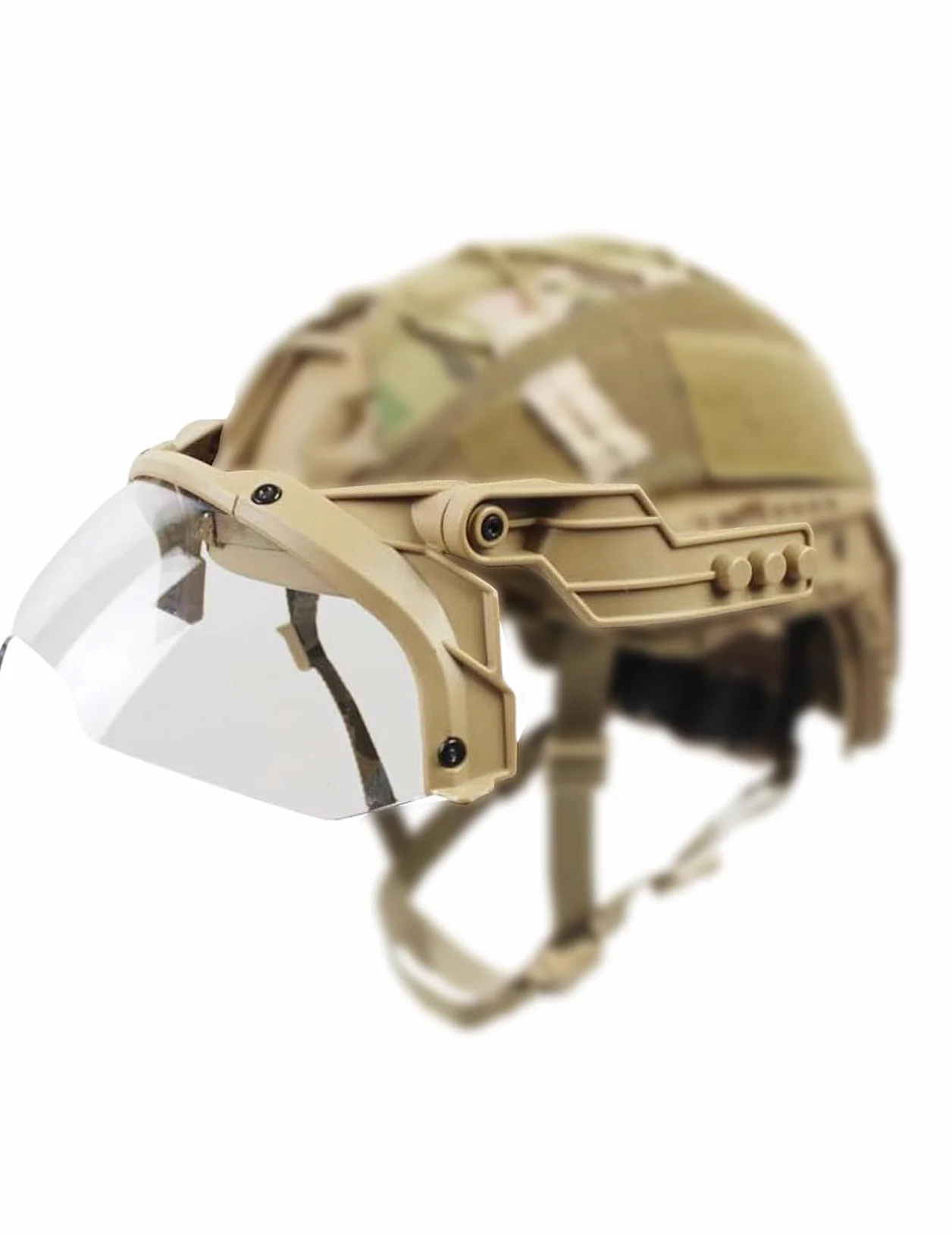 Visière Casque Airsoft MICH/Fast PC Transparente Jaune