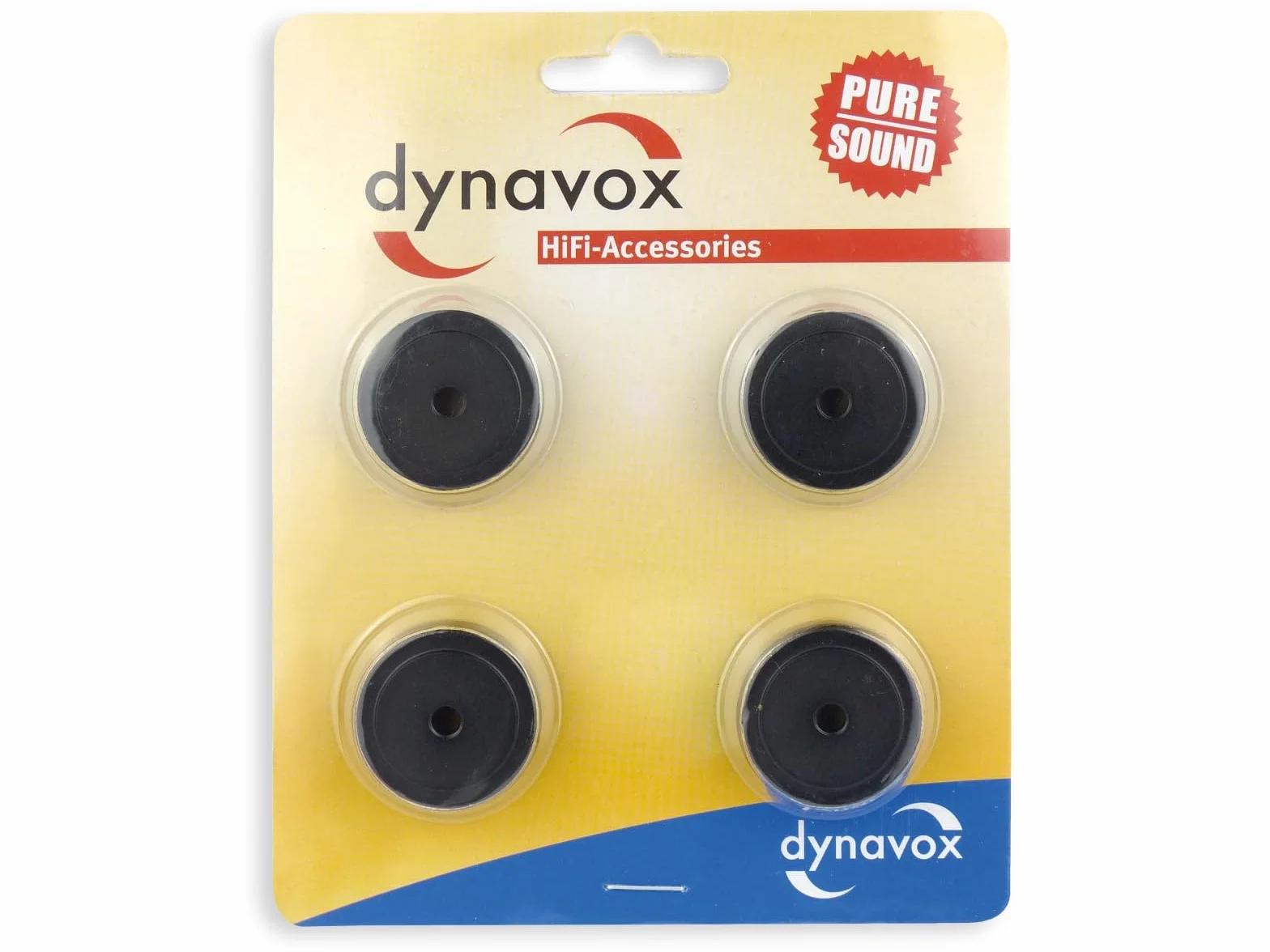 Dynavox 207272 Aluminium Appareil efüsse Midi Lot de 4 Noir