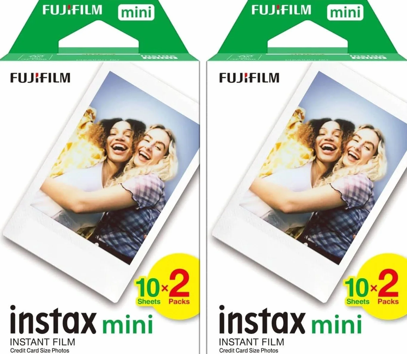 FujiFilm Instax Mini Film (40 pellicules), Color pour Mini 8-9 et Tous Les appareils Photo Fuji Mini
