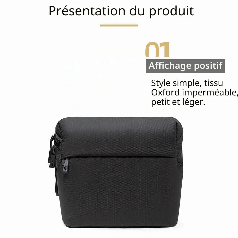 Sacoche de rangement portable DJI Mini 3/Mini 3 Pro Accessoire Noir 27.5 x 21 x 11 cm