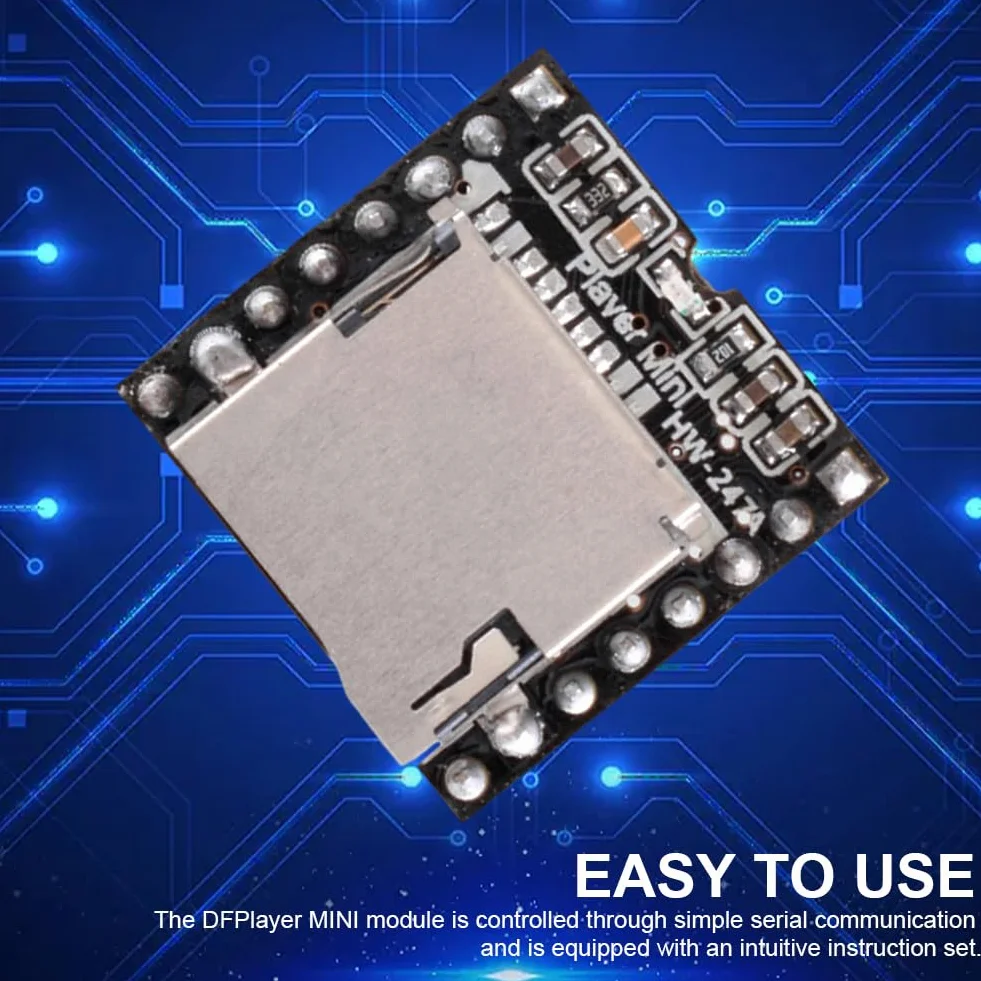 TF Carte U Disque DF Lecteur Module V3.0 16P Audio Module Vocal Carte Mini Lecteur MP3 Module Audio pour