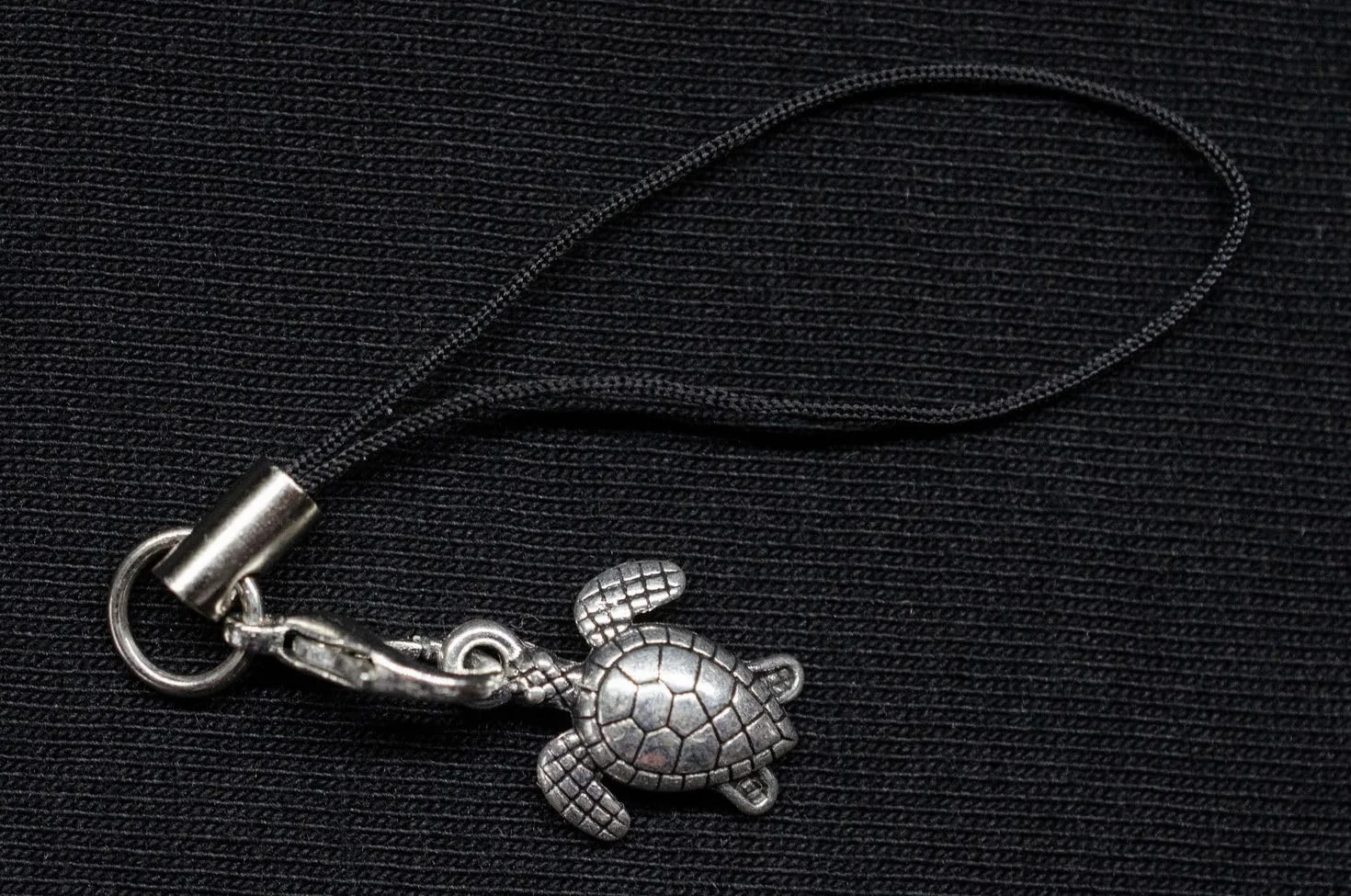 Miniblings Turte Pendentif téléphone portable Tortue 12mm Métal