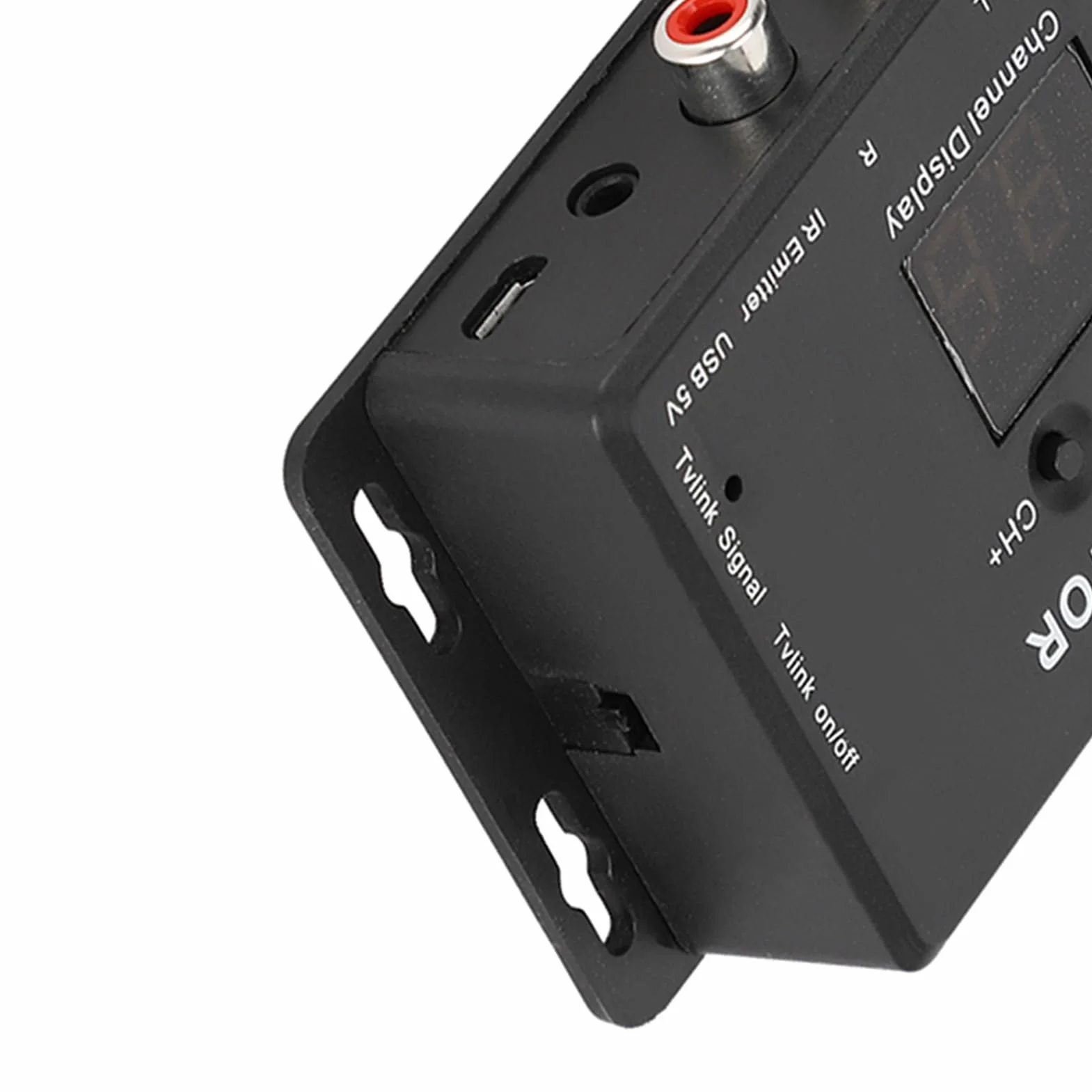 Modulateur UHF TM70 Convertisseur AV vers RF Mini Modulator Adaptateur HDMI avec Affichage de Canal
