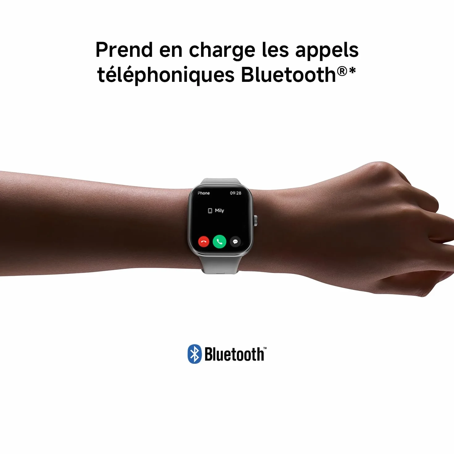 XIAOMI Redmi Watch 5-Montre Connectée, Suivi du Sport et Fitness, Ecran AMOLED 53mm, jusqu'à 24 Jours d'autonomie, 150+ Modes de Sport, Surveillance de la fréquence Cardiaque, Suivi du Sommeil, Noir