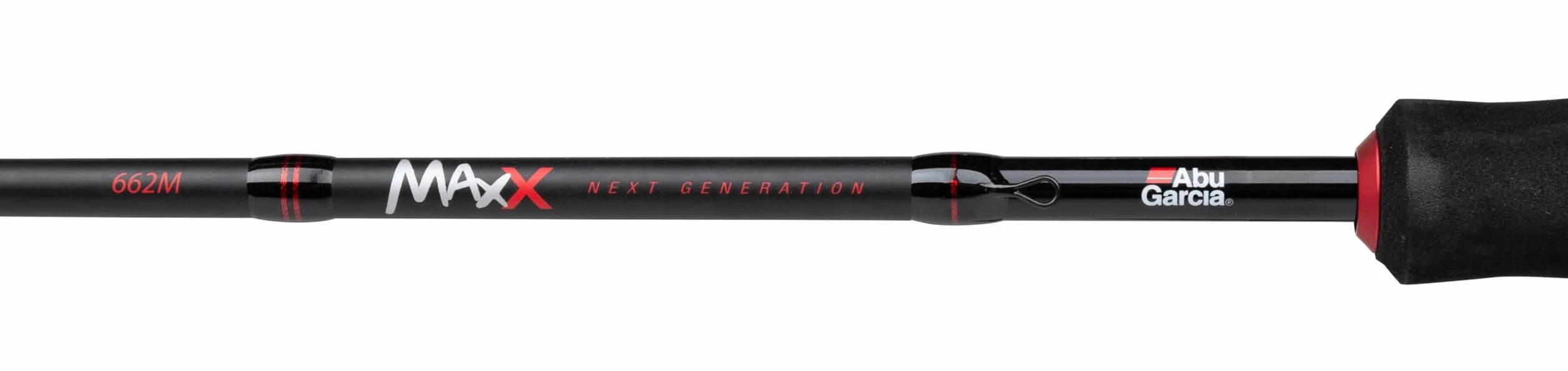 Abu Garcia Max® X Casting Combo | Canne à pêche et Moulinet Baitcast Profil Bas pour Brochet, Perche, Sandre | Noir/Rouge