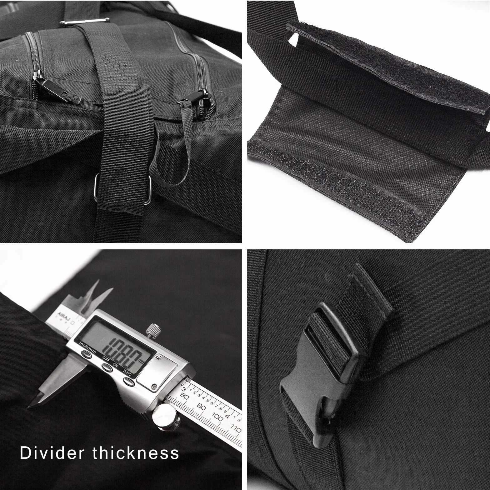 STUDIO Sac Trépied Sac de Transport Portable 75x27x24cm Noir