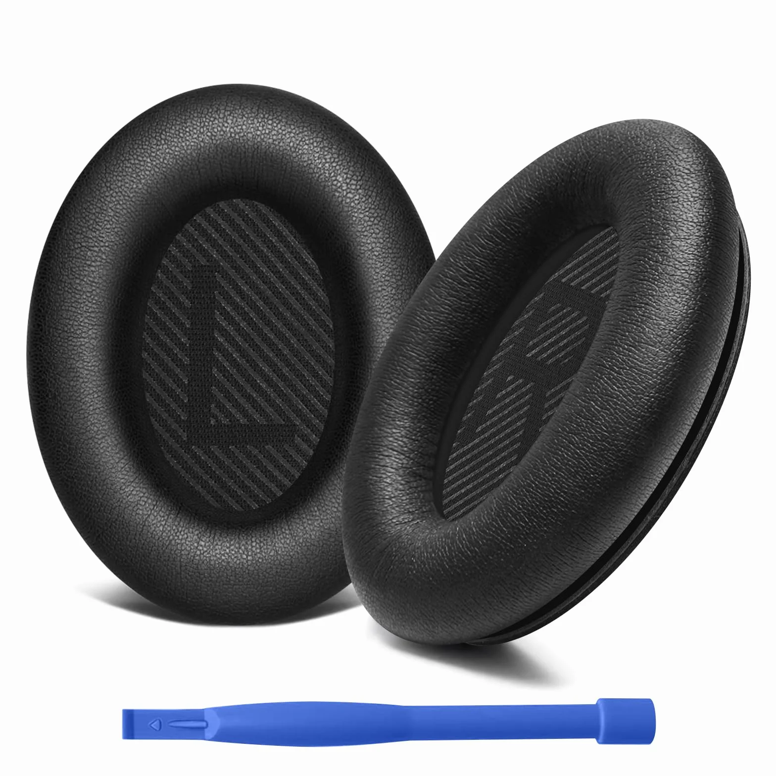 AK Coussinets pour Bose QuietComfort 35 QC 35 II, Remplacement Cuir Souple Mousse Acoustique QC35II/35/15 QC2/AE2