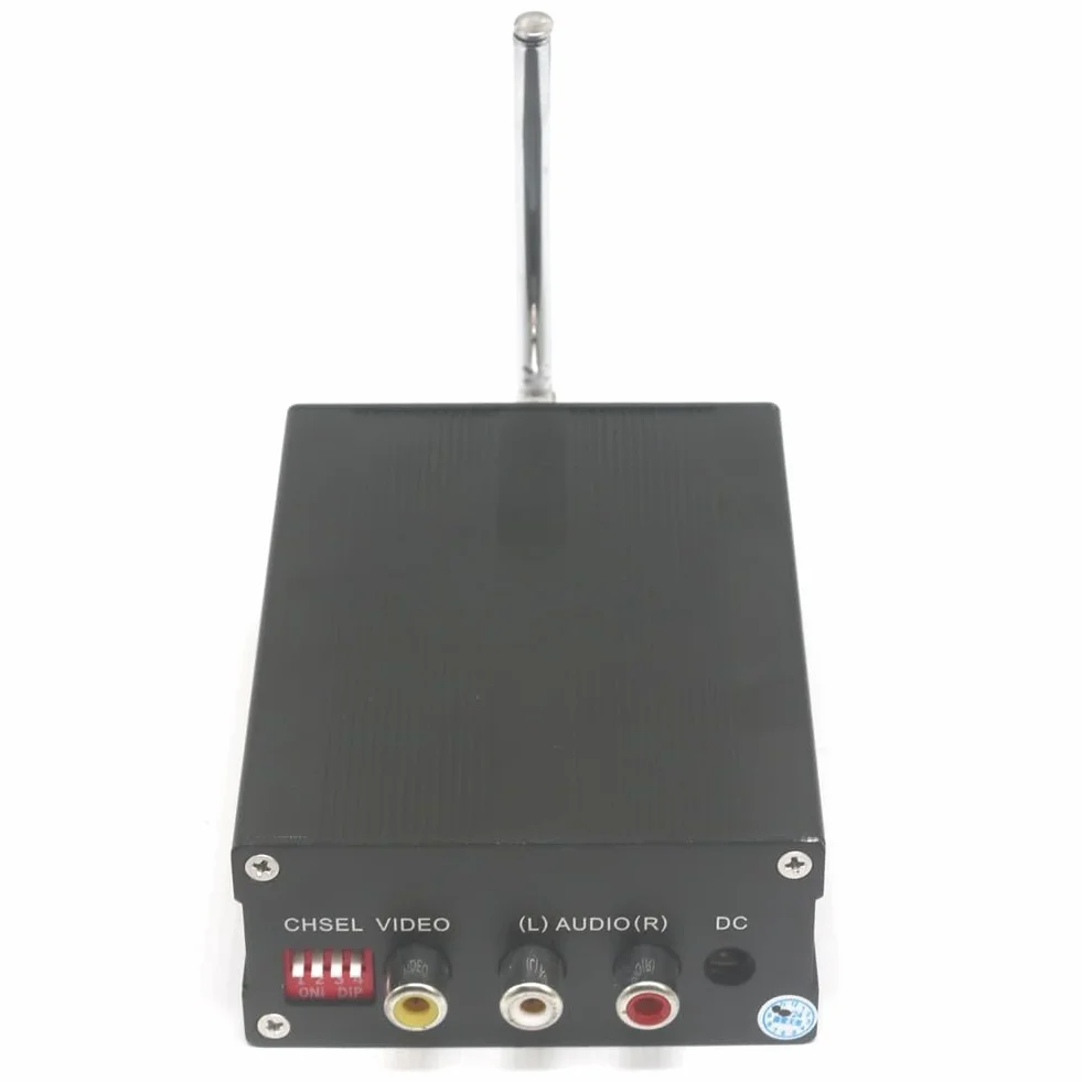 Émetteur de signal TV 16 canaux, émetteur TV vidéo UHF sans fil, décodeur pour la transmission TV, format AV vers UHF TV PAL-D, pièces de rechange