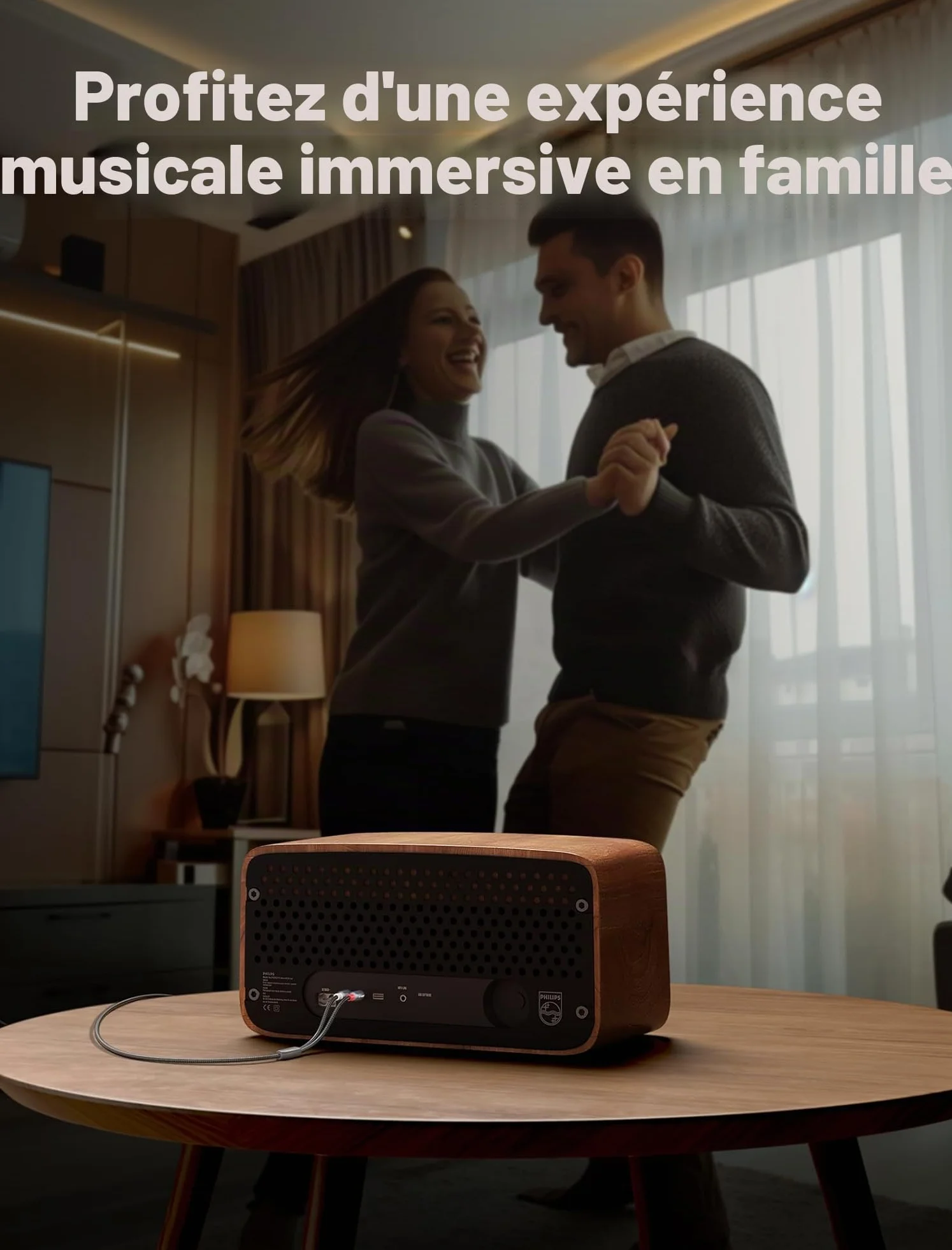 JSAUX Câble Cinch Jack Audio 3.5mm Mâle vers 2 RCA Mâle Câble RCA Jack Stéréo Compatible avec TV PC Téléphone Tablette Amplificateur Chaîne HiFi DVD Barre de Son Home Cinéma Autoradio Enceinte-2M