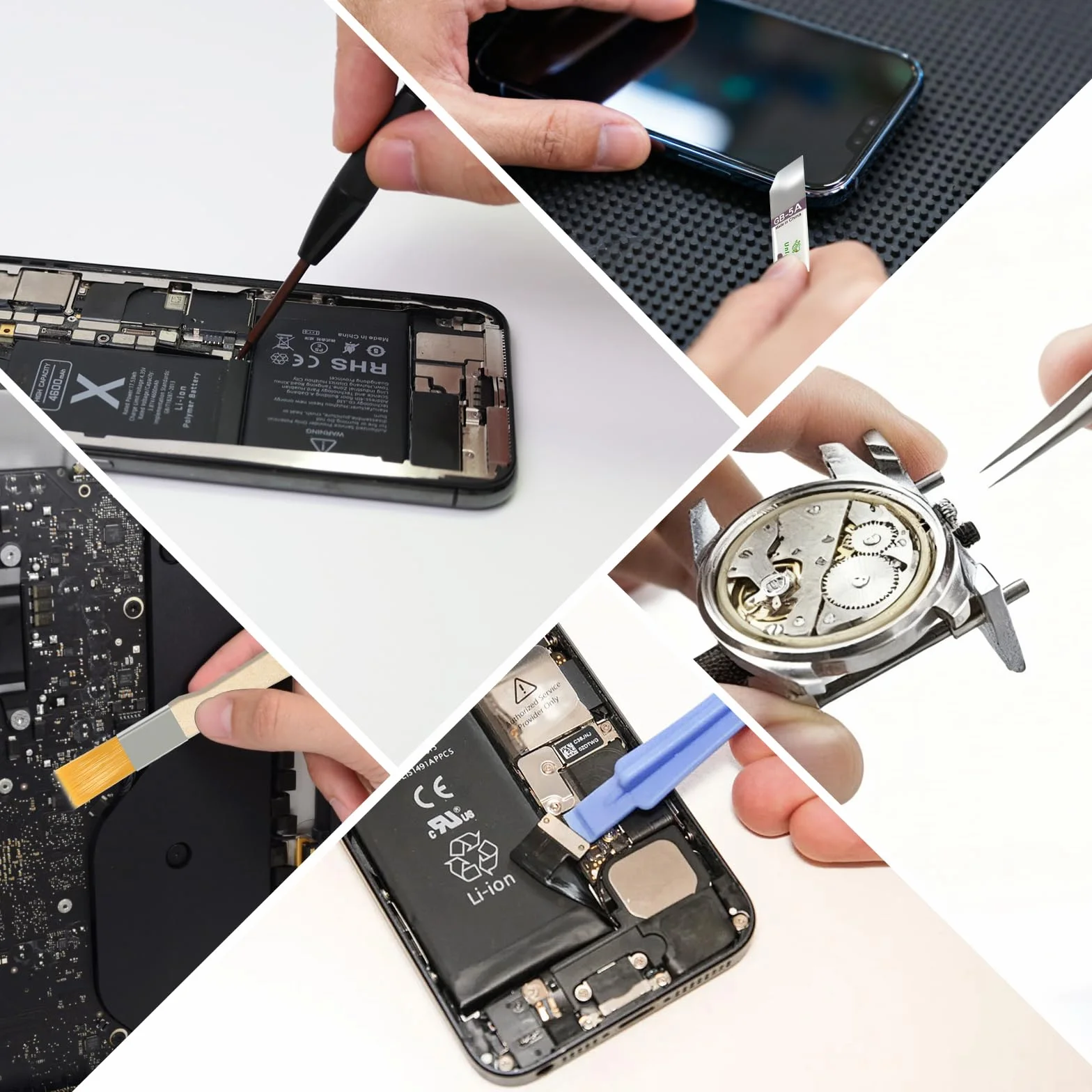 DTD Kit d'outils de réparation 30 en 1 pour téléphone portable, tournevis de précision pour smartphone, tablette, montre, lunettes, PS4, Switch