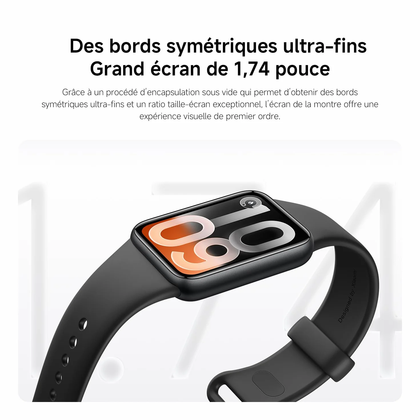 XIAOMI Smart Band 10 Pro NFC Bracelet Connecté Écran AMOLED 1,74" 21 Jours d’Autonomie 5ATM Blanc céramique