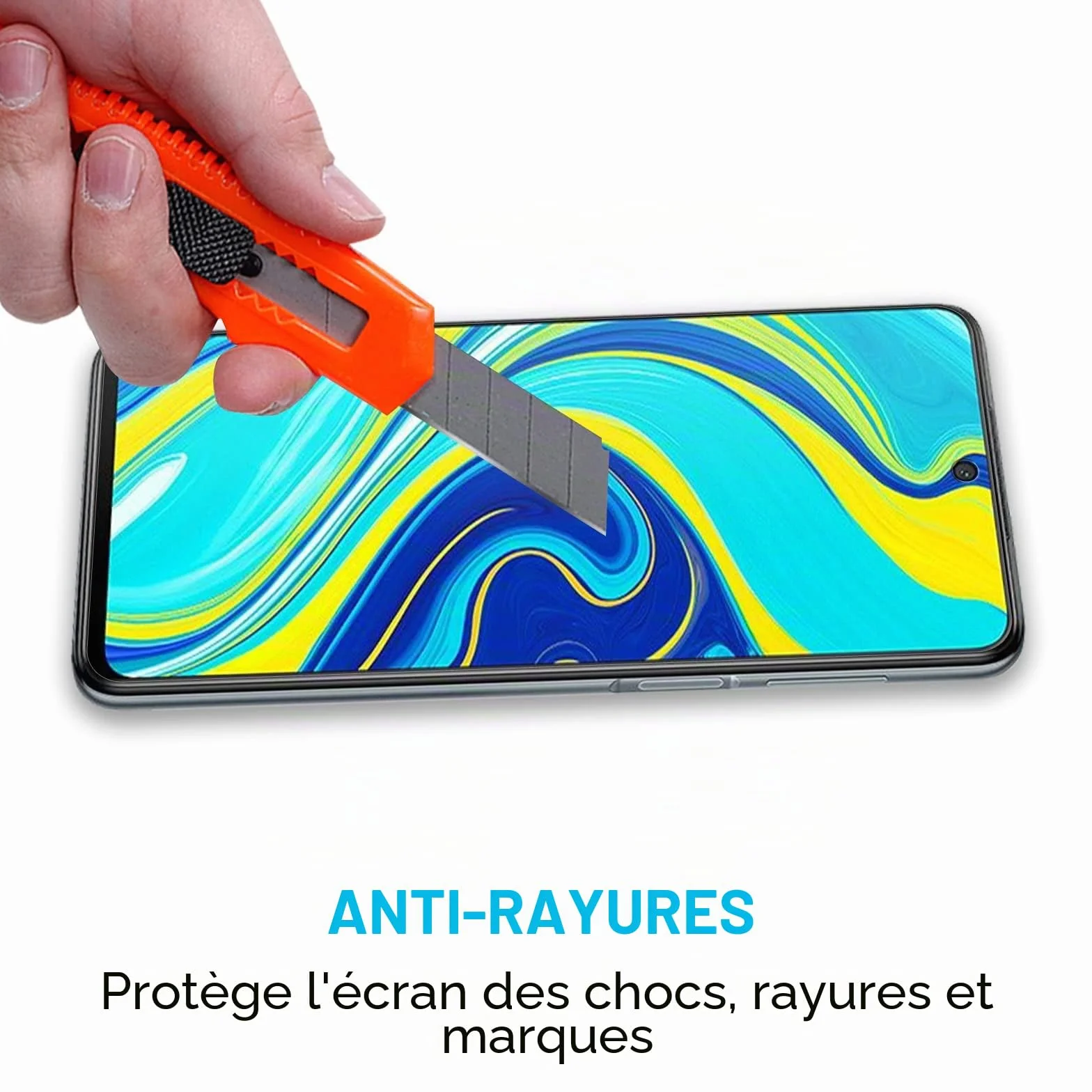 Didisky Lot de 2 Verre Trempé pour Xiaomi Redmi Note 9S, Note 9 Pro, Note 9 Pro Max, 9H