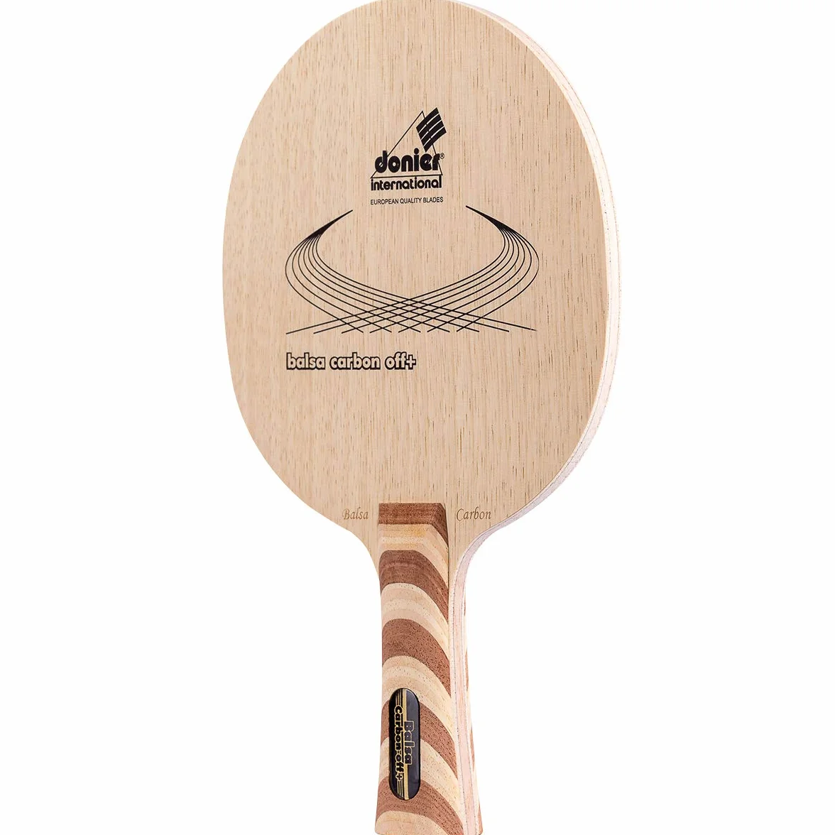 Donier Lame de tennis de table Balsa Carbon Offensive 7 couches