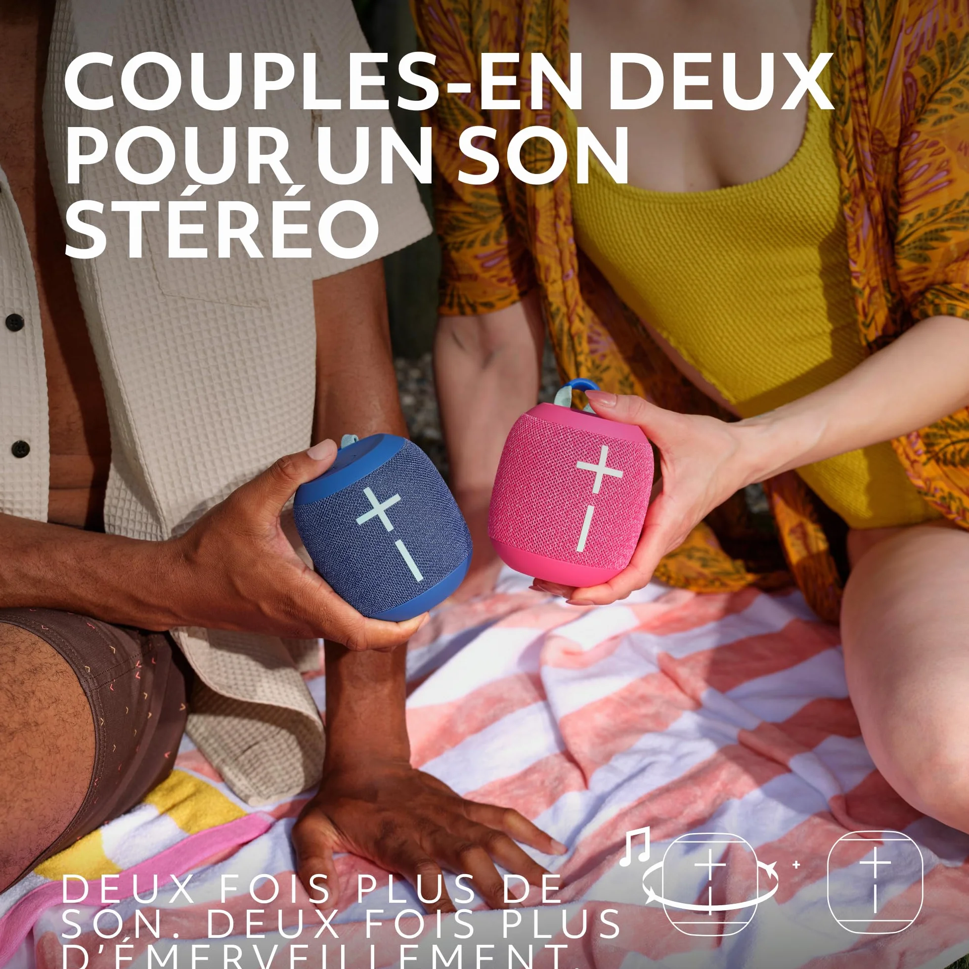Ultimate Ears Wonderboom 4 Enceinte Bluetooth Portable étanche Son 360° Basses 40m Noir