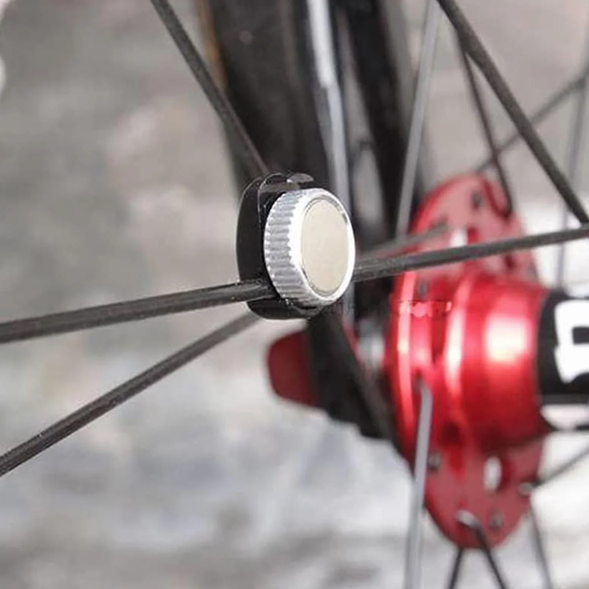 Sarini Lot de 2 Aimants Universels pour Compteur de Vitesse de Vélo, Accessoire de Cyclisme