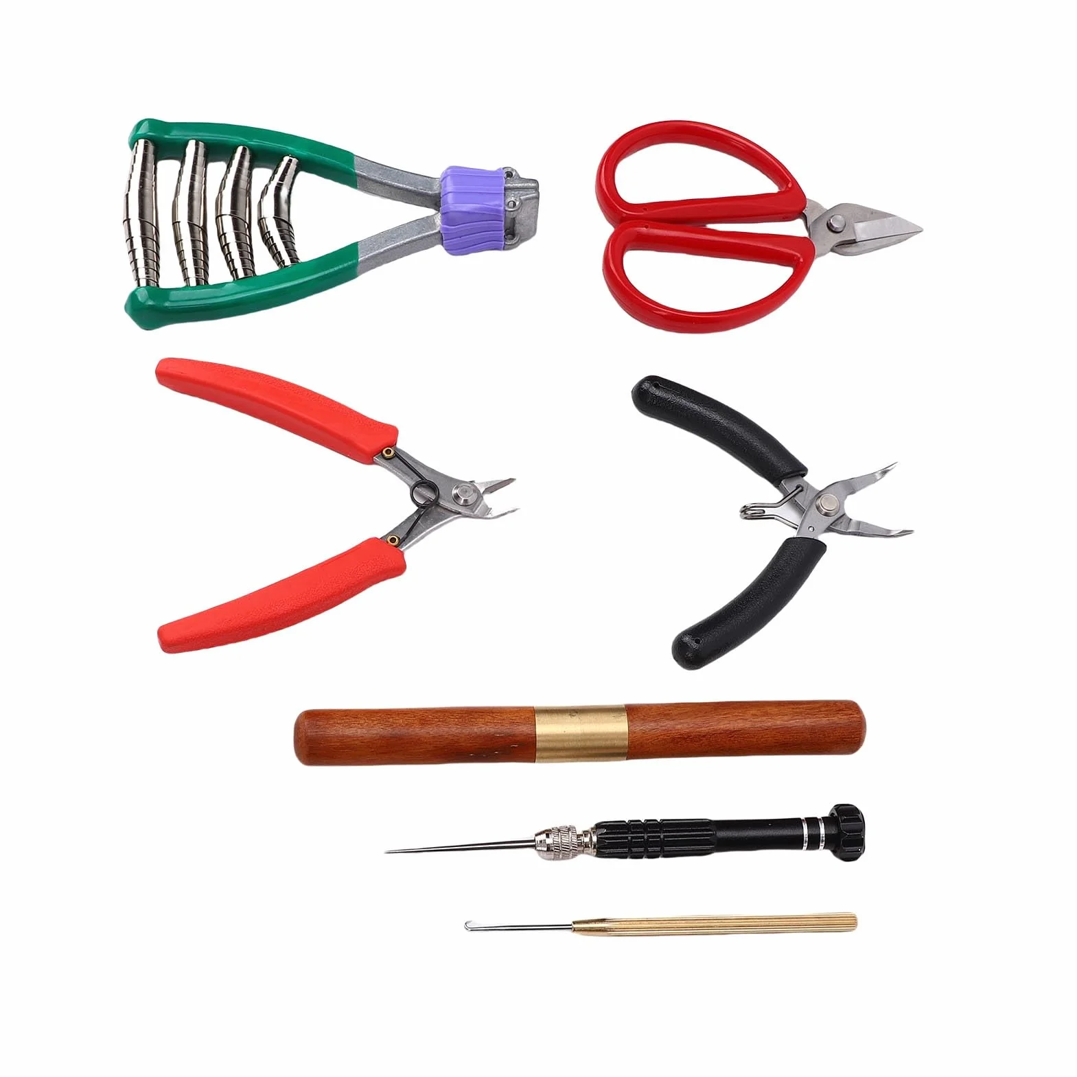 Kit de Cordage de Raquette de Badminton, Ensemble d'Outils en Métal de Haute Dureté