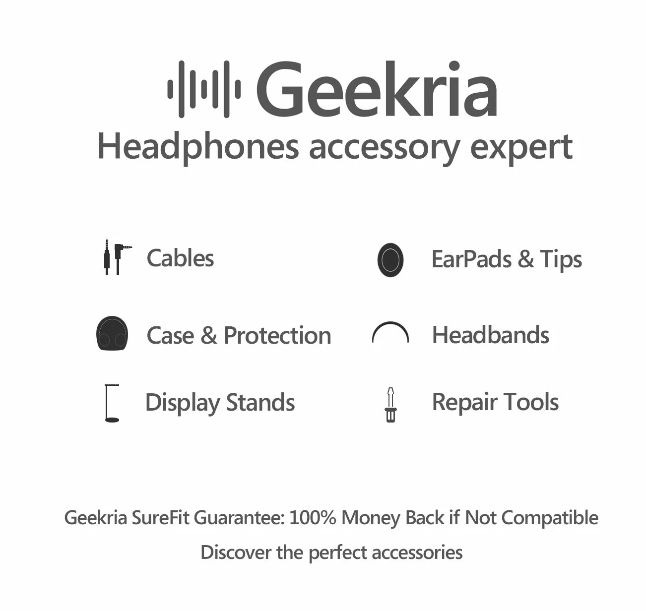 GEEKRIA Câble audio compatible avec Astro A40 tr, A40, A30, A10 Gen 2, A10 pour casques gaming, câble 1/8" (3,5 mm) vers 3,5 mm, cordon stéréo de remplacement (5,6 ft/1,7 m)