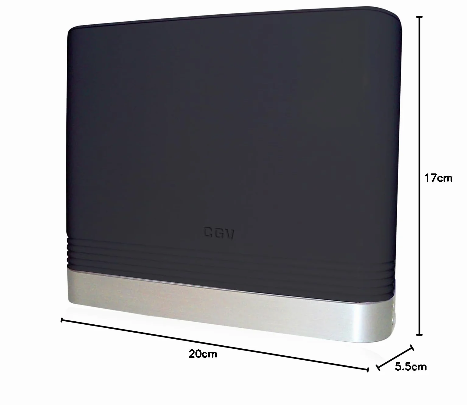 CGV | Antenne TV d'intérieur puissante HD/UHD | an Reglisse CE Red 700 | Filtre LTE 4G/5G intégré | Amplification réglable