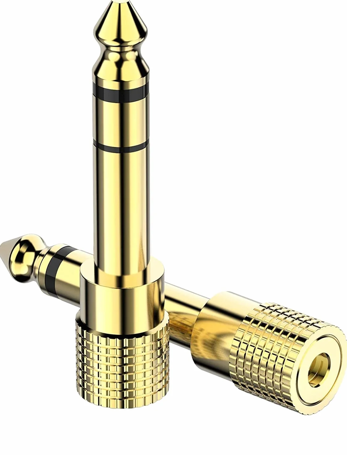 PremiumCord Adaptateur stéréo 6,3 mm femelle vers 3,5 mm plaqué or