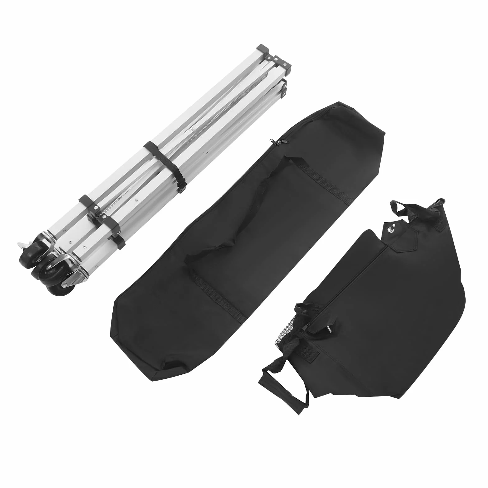 Panier à balles de tennis pliable en aluminium avec roues X cadre 150-170 balles