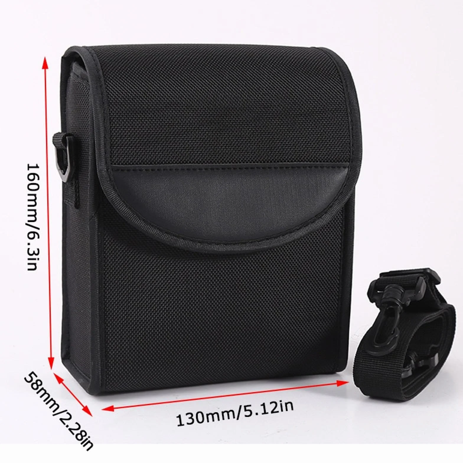 predolo Étui de Rangement Portable pour Jumelles, Tissu Oxford, Longueur 13 Cm