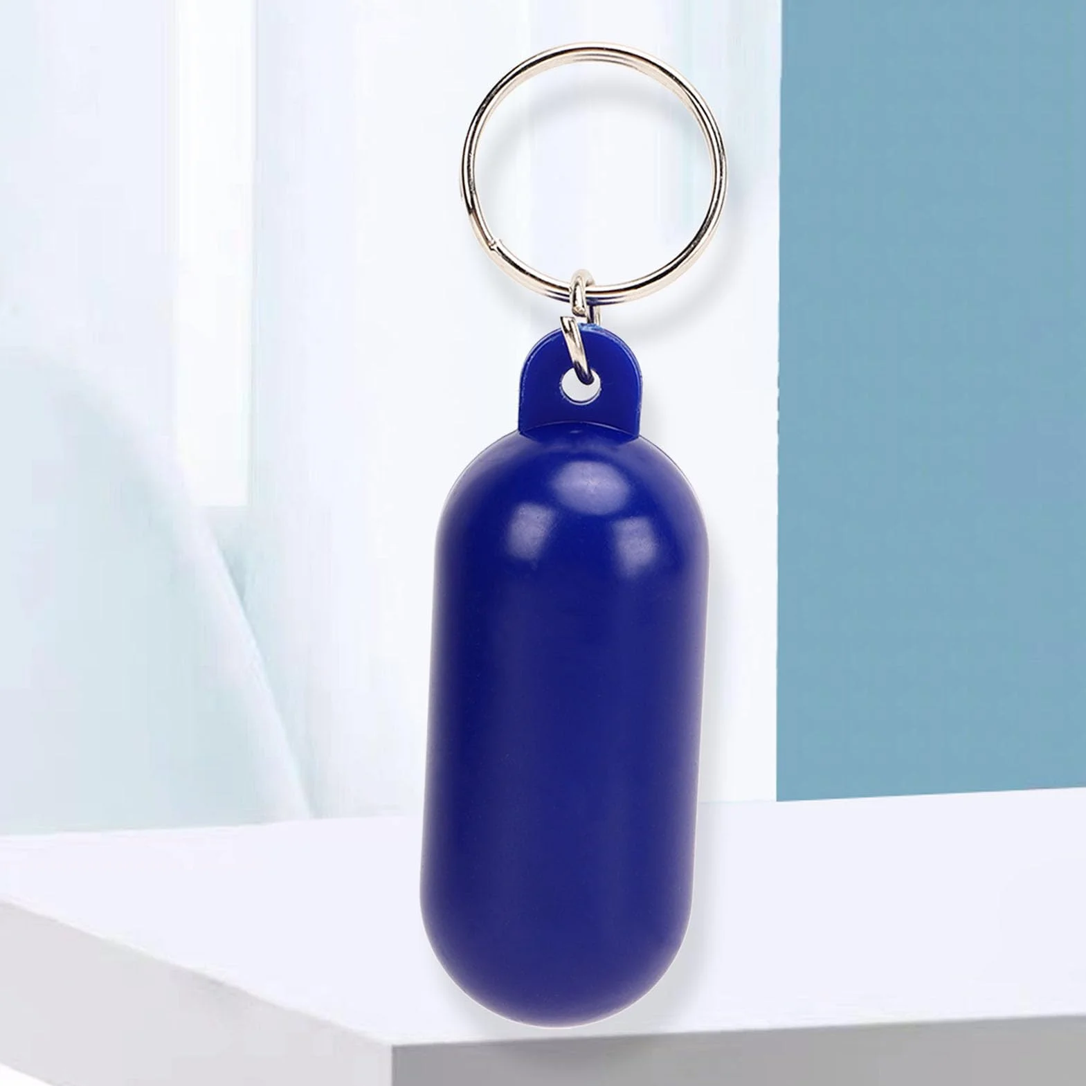 Porte-clés flottant 5 pièces ABS résistant à l'eau ultra-léger pour navigation voile plongée kayak piscine