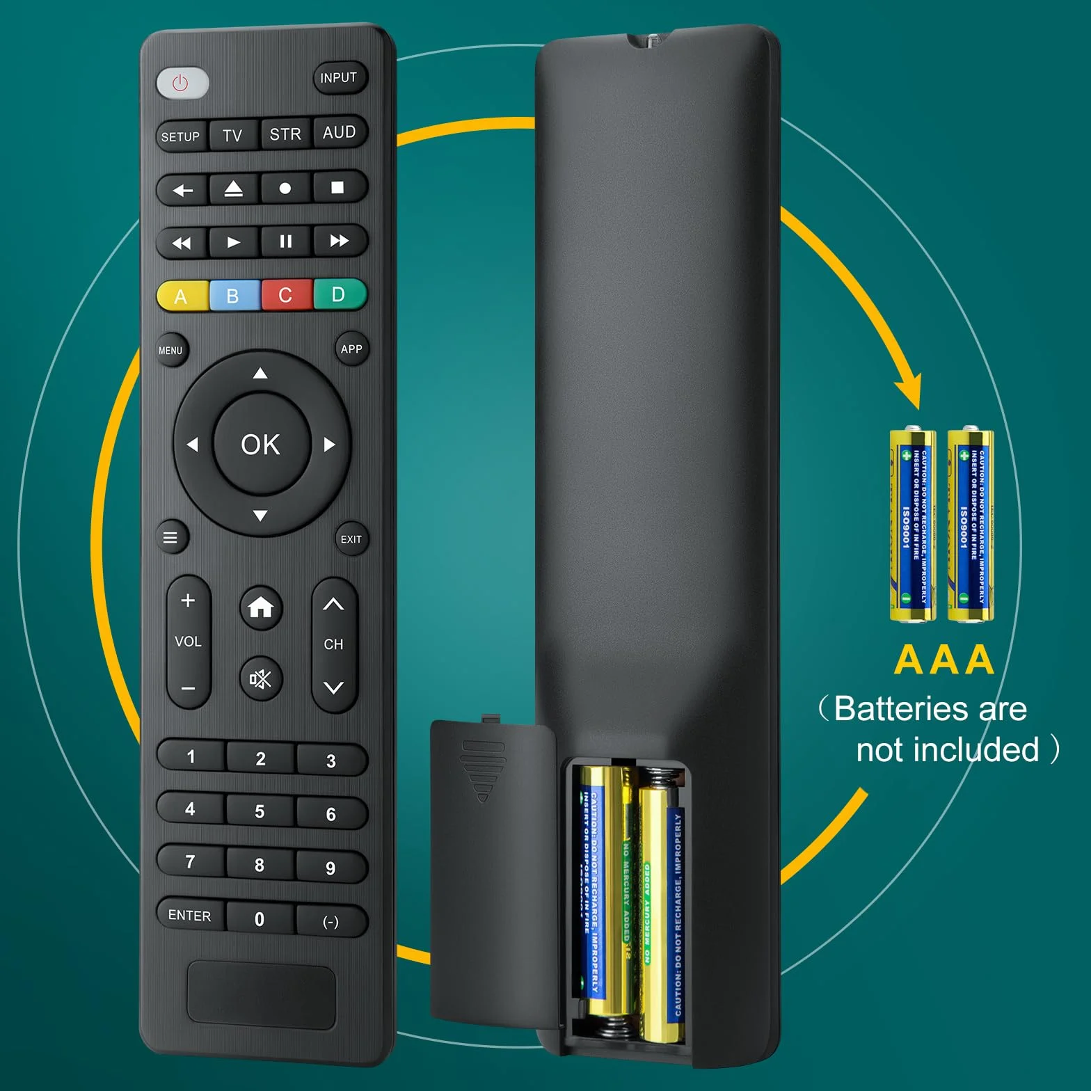 Télécommande-Universelle-TV pour Samsung, LG, Sony, Hisense, TCL, RCA, Toshiba, Panasonic, Sharp, Philips, Haier, Hitachi, JVC TV