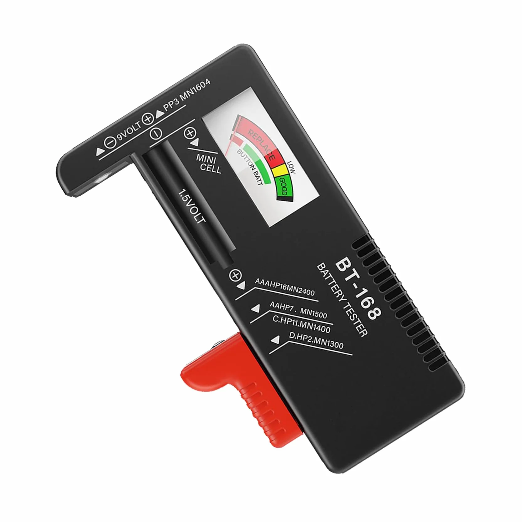 Testeur de Piles Universel Numérique pour AA AAA C D 9V 1.5V