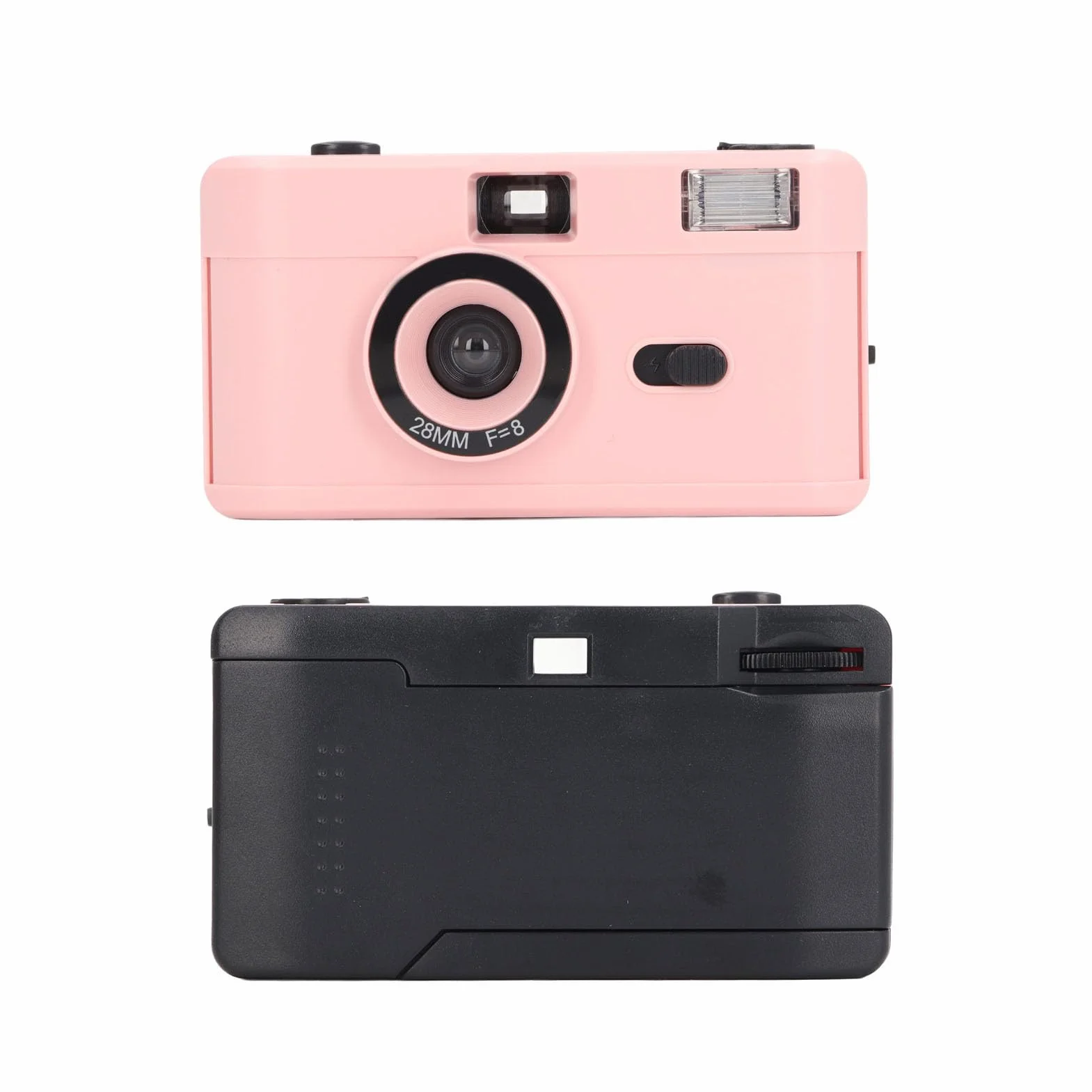 Appareil Photo Argentique 35 Mm, Flash intégré Léger, Appareil Photo Rétro 35 Mm ABS (Pink)