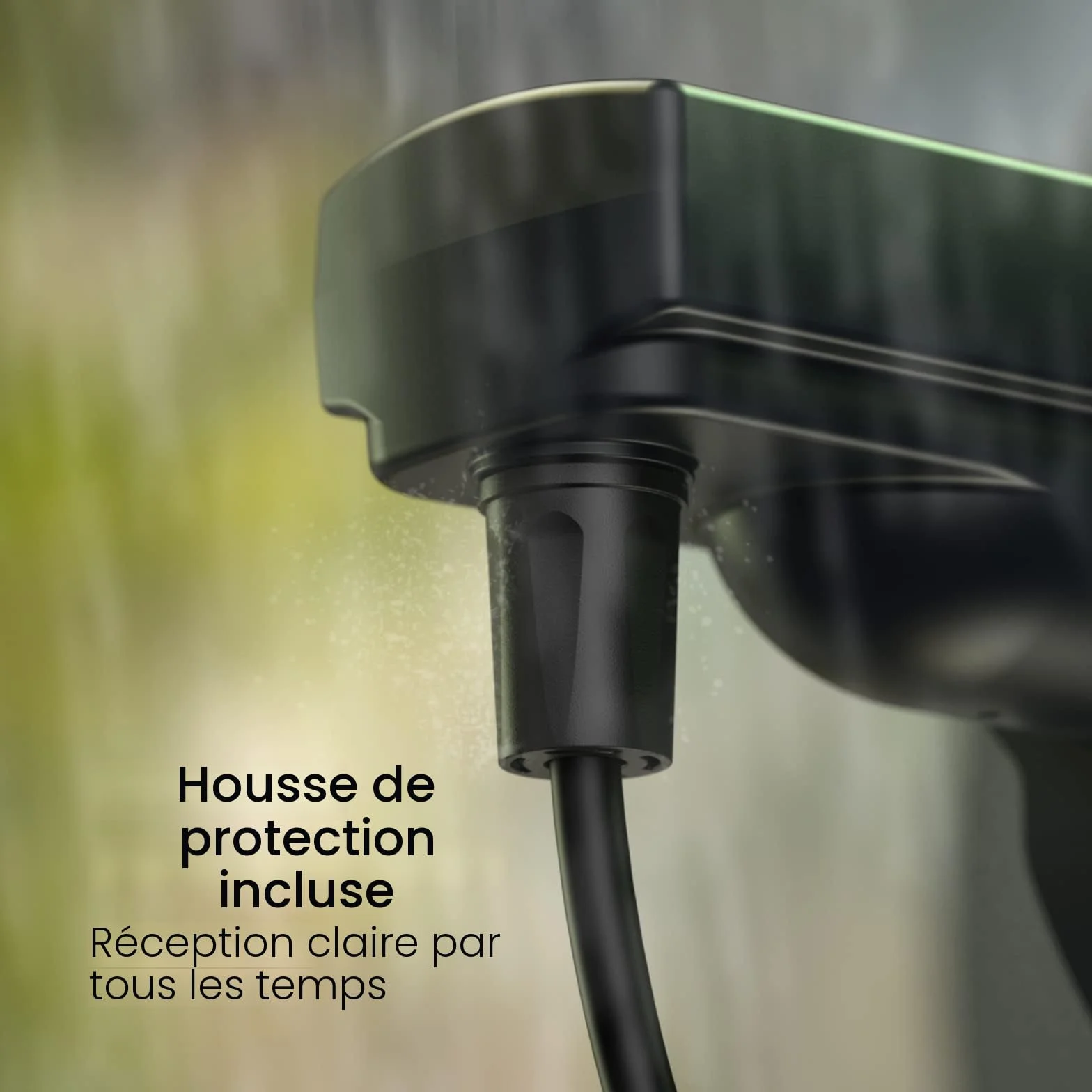 Tête de Parabole LNB Universelle à Sortie Unique avec Détecteur de Force du Signal, Tete Universelle pour Parabole, Réception HD, 4K, UHD, Full HD