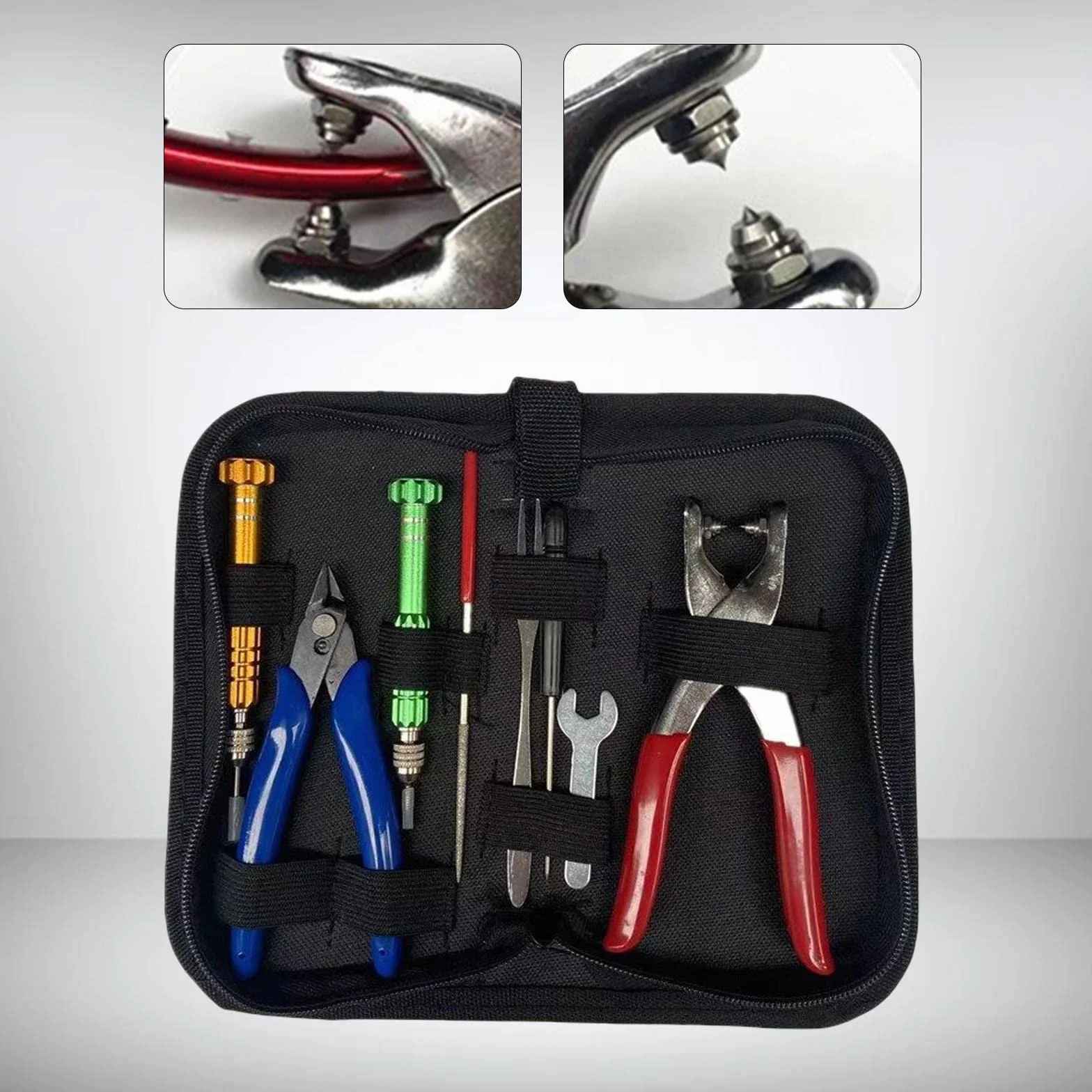Perfeclan Kit d'outils de Serrage de Cordage de Démarrage pour Raquette de Badminton