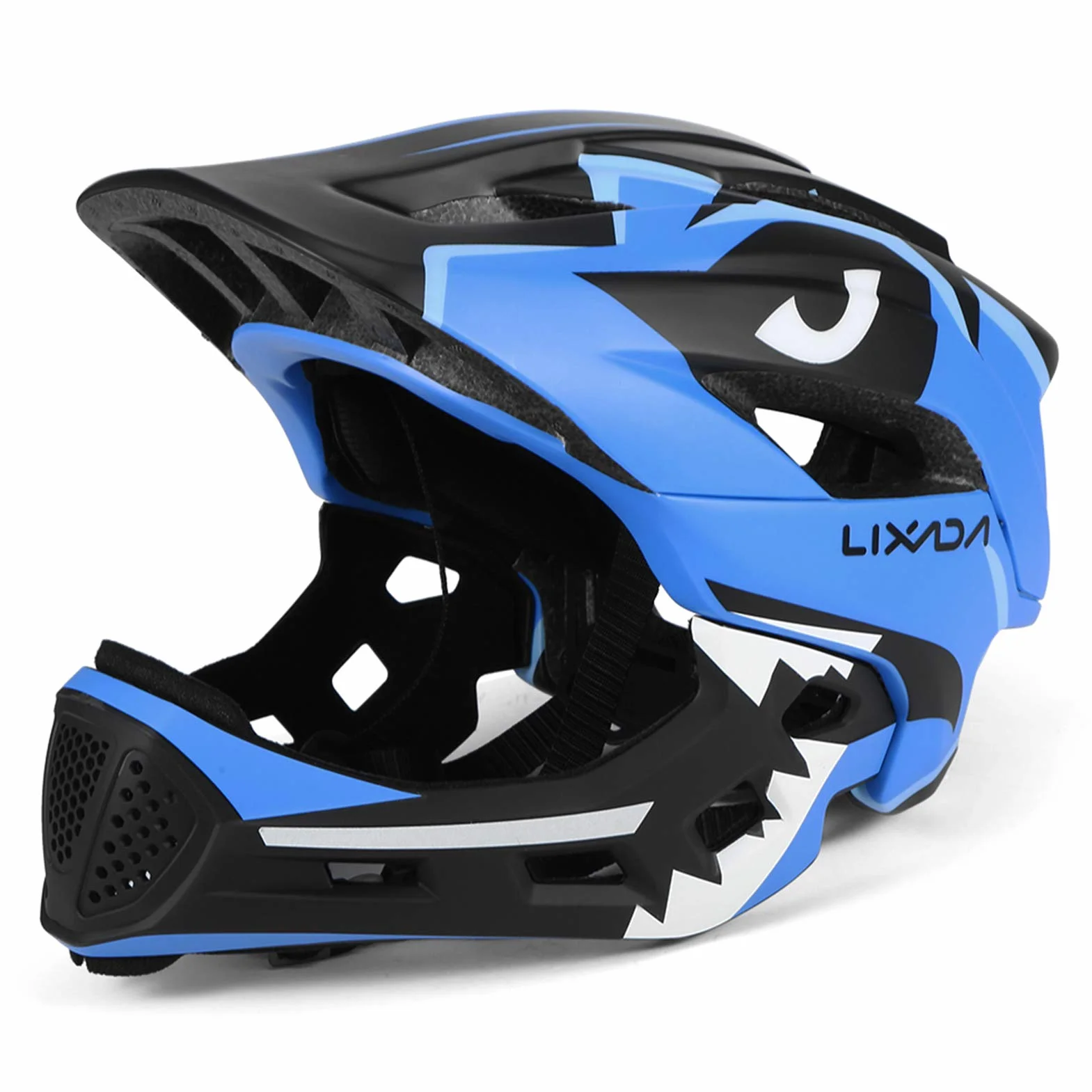 Lixada Casque Intégral Détachable Enfants Vélo Sécurité Sportive Skateboarding Roller
