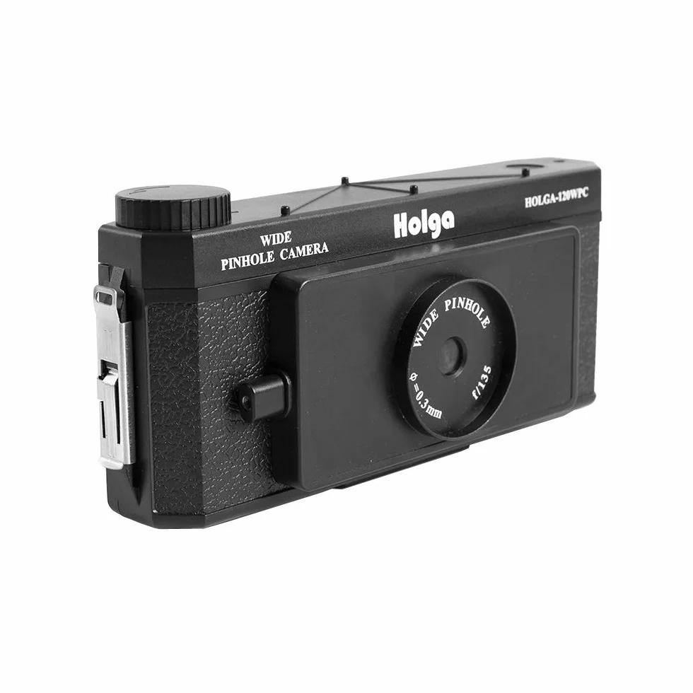 HOLGA Lomo 120 WPC Appareil Photo Large à sténopé Noir Format Moyen 120 WPC