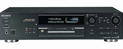 Sony-jB730QS miniDisc MDS-Plateau Noir