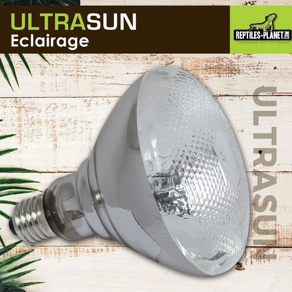 Reptiles Planet Ultrasun 70 W Ampoule UVA UVB pour Reptiles