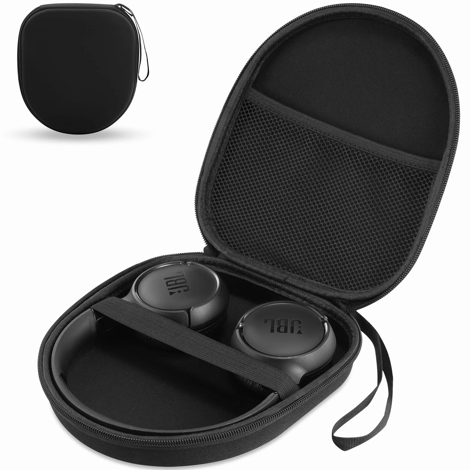 Étui de voyage compatible JBL Tune 510BT 520BT 500 720 BT 770 NC 760 NC Sony WH-CH520 WH-CH720N, casque sans fil réduction du bruit (noir)