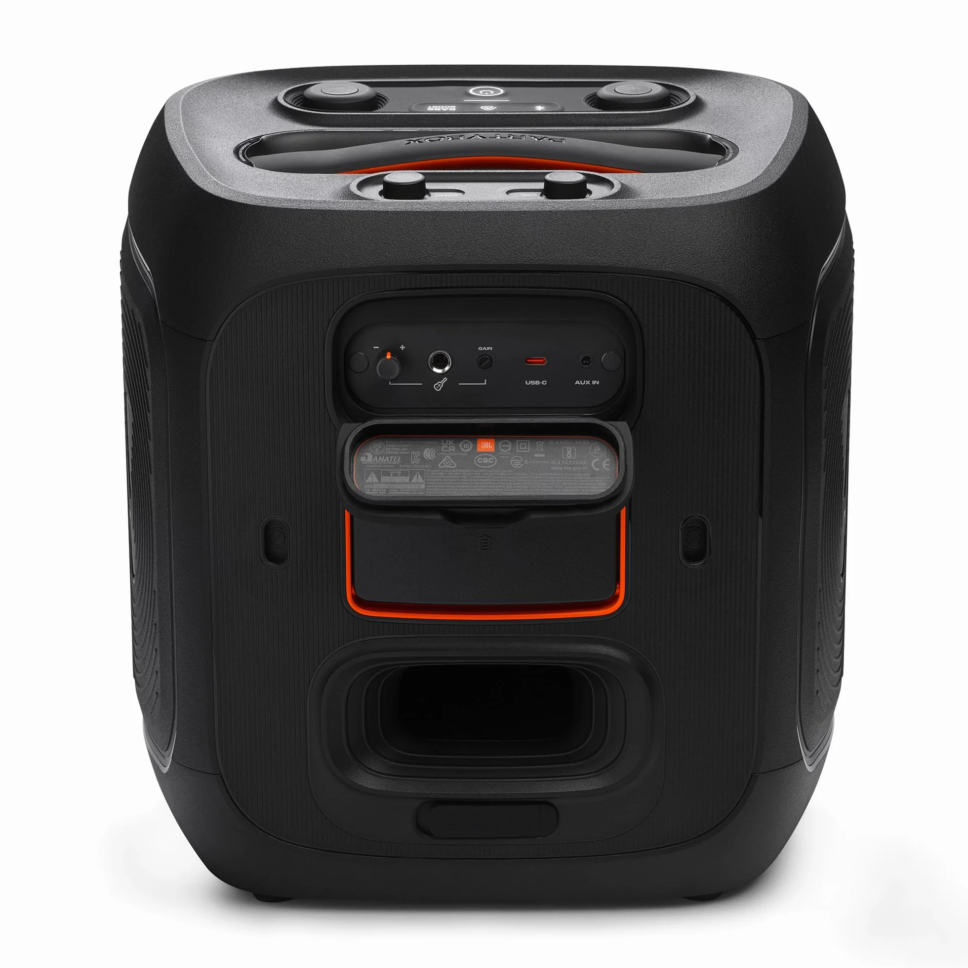 JBL Partybox Encore 2, Enceinte Bluetooth sans fil, 15 h autonomie, IPX4, Son JBL Pro, noir