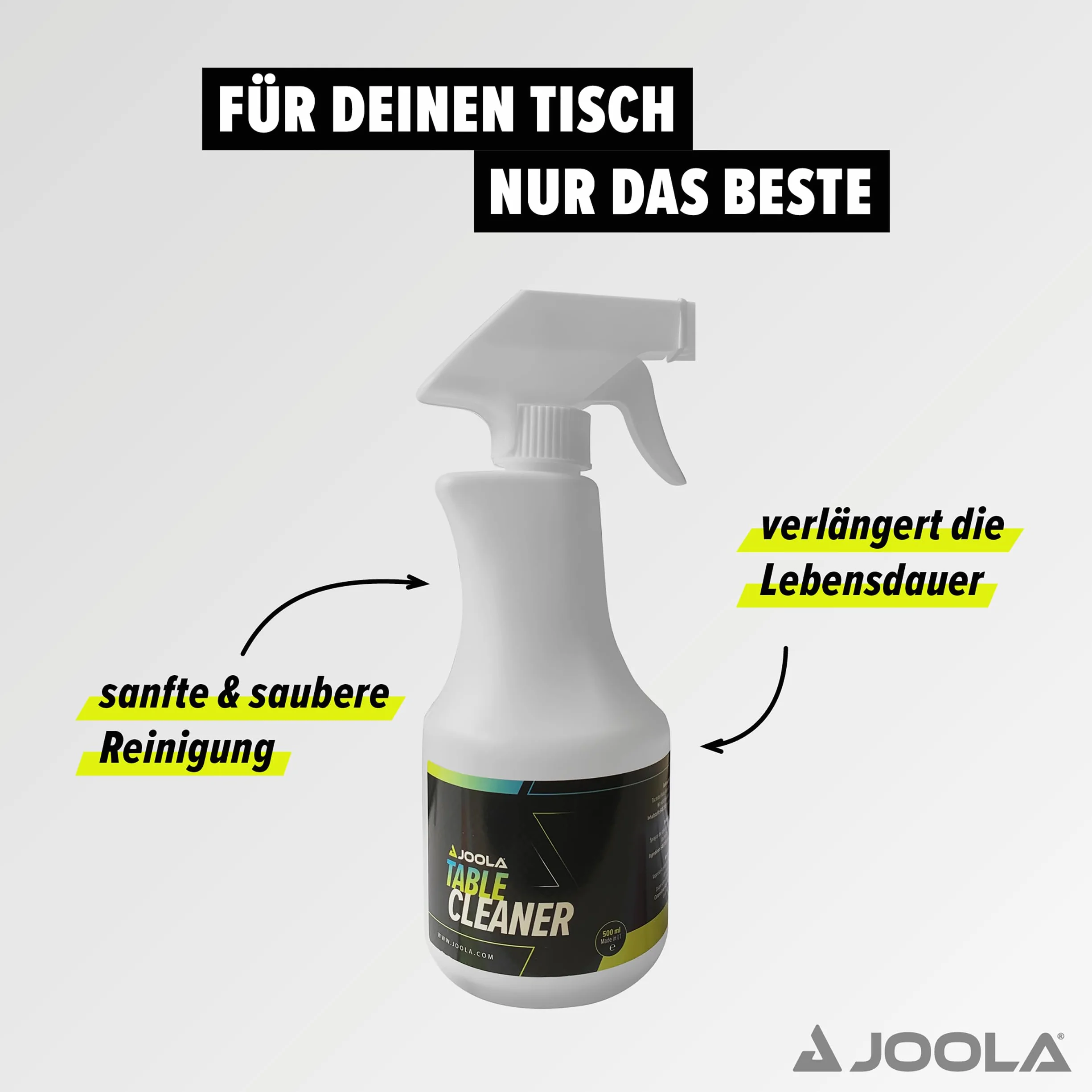 JOOLA TT 84010 Nettoyant pour table de tennis neutre