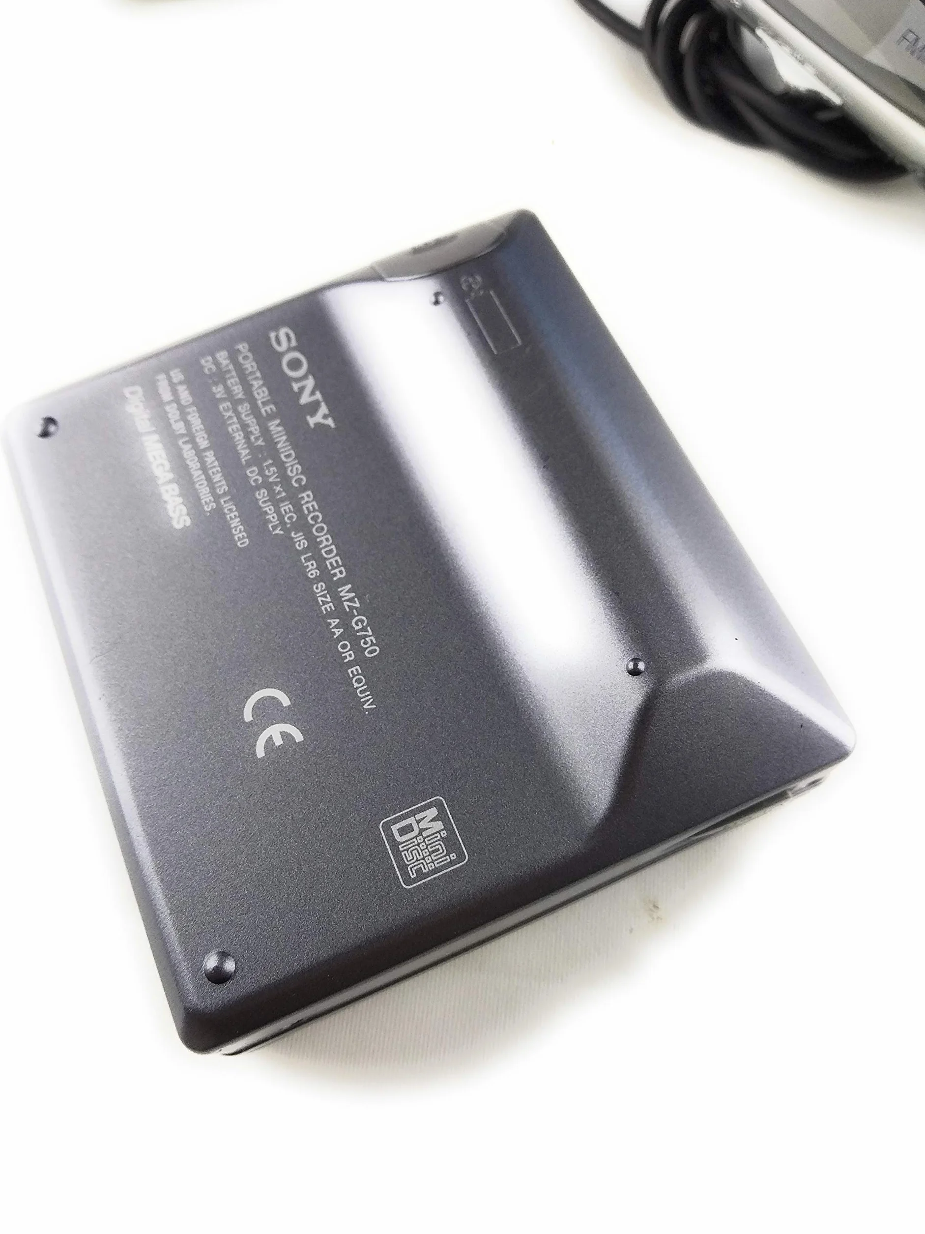 Sony MZ-G750 Walkman enregistrable MiniDisc