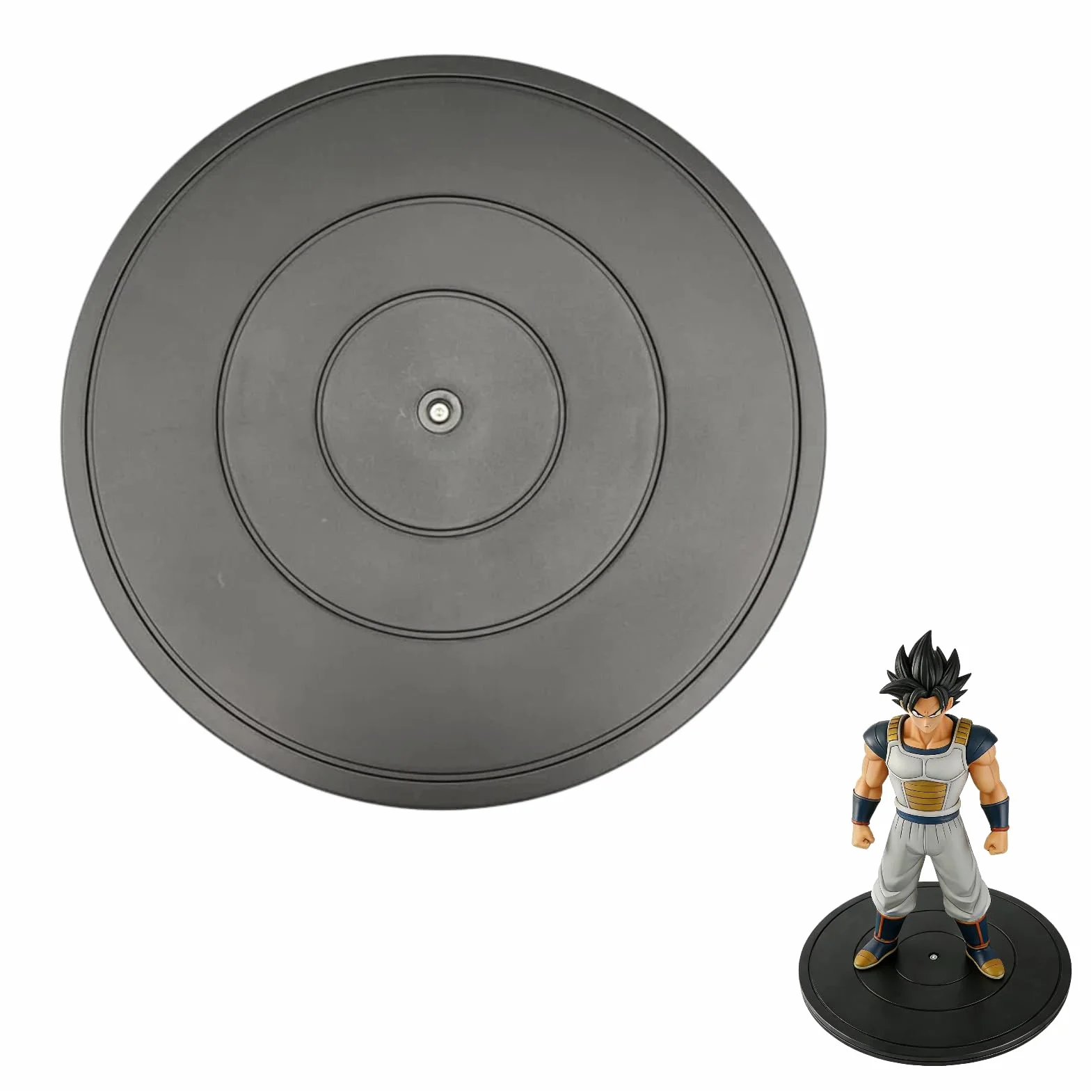 40cm Plateau Tournant Universel,Solide Plateau Tournant à 360°,Support Pivotant à 360 Degrés avec Roulements à Billes en Acier pour Plantes en Pot Haut-Parleurs Ordinateurs Portables Moniteurs