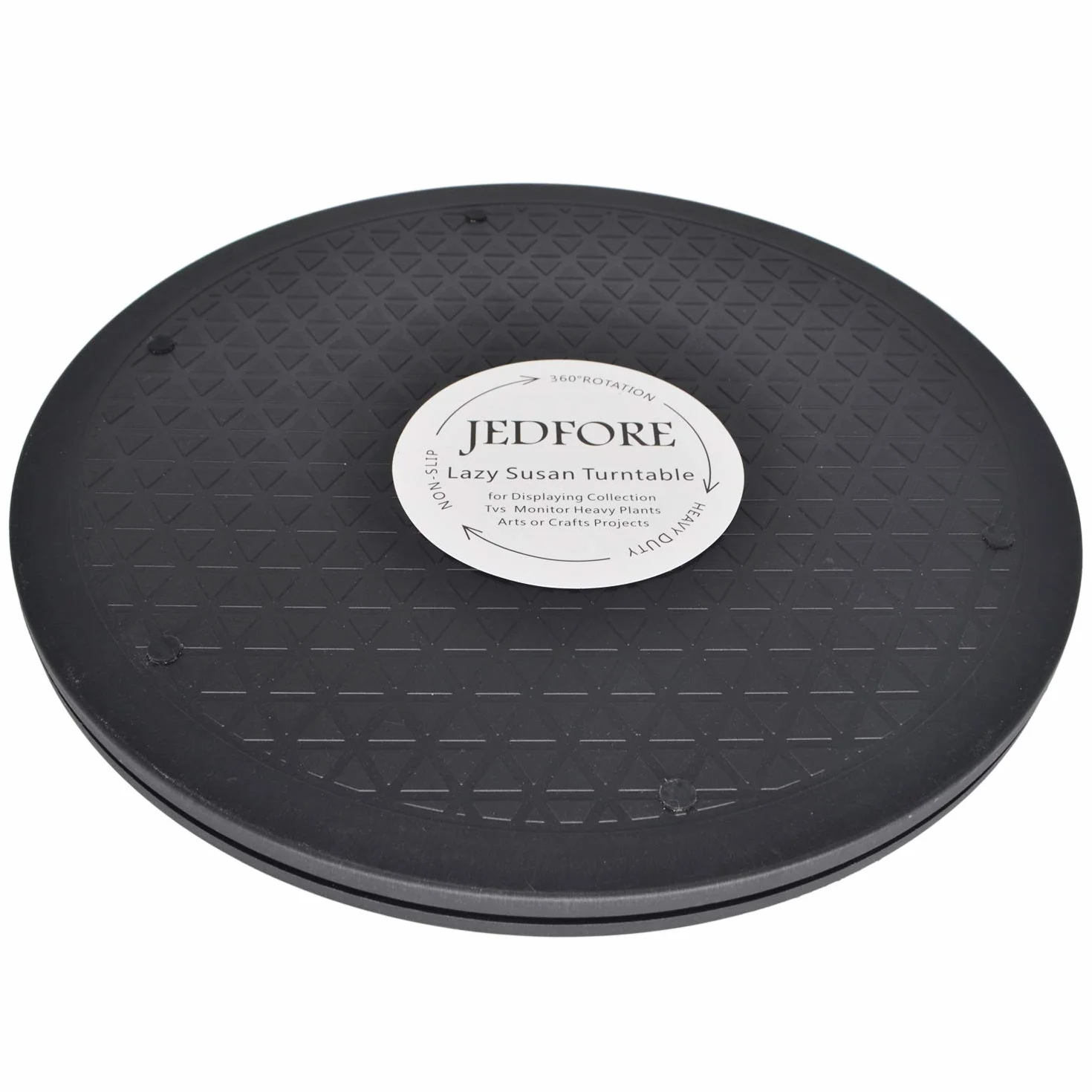 Plateau tournant à 360 degrés avec roulements à billes en acier, robuste et multifonction, pour grand téléviseur, écran d’ordinateur, 30,5 cm