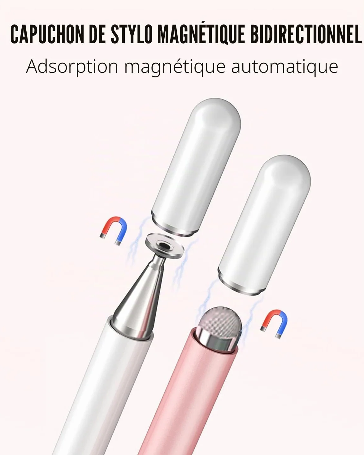 Stylet pour Tablettes Tactiles et Smartphones, 3 Pack, Compatible avec iPad Pro/Mini/Air, Samsung, Xiaomi, Lenovo, iPhone
