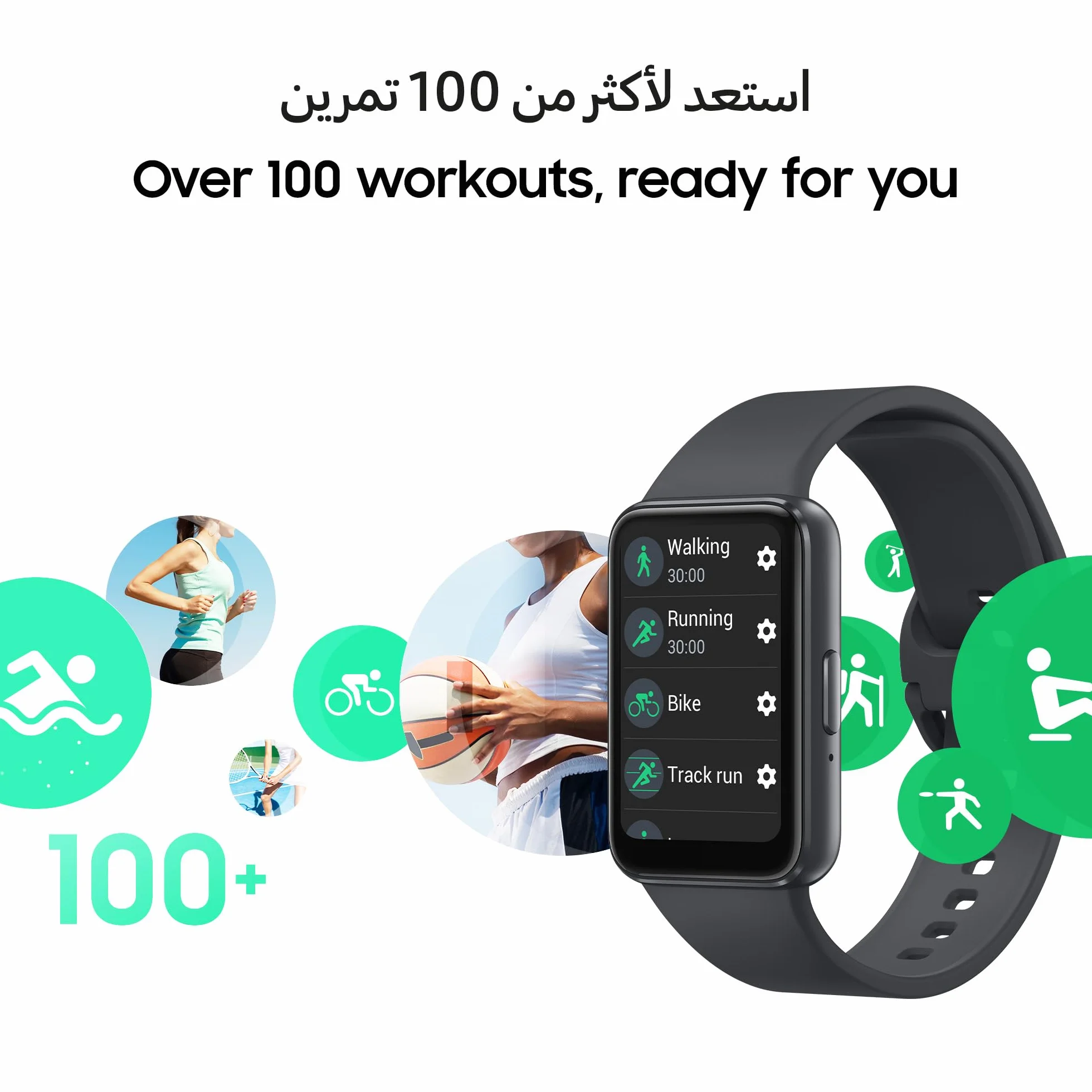SAMSUNG Galaxy FIT 3 40 mm Écran AMOLED 1,6" IP68 Autonomie 14 jours