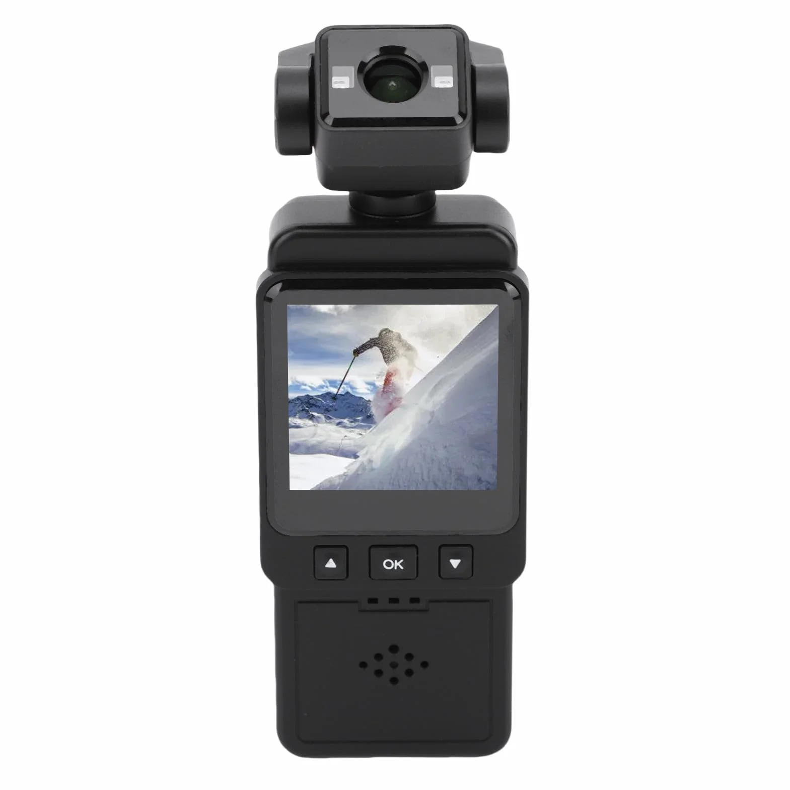 Topiky Caméscope, Caméra de Vlog Numérique de Stabilisation Multi-axe pour Youtube, Caméras Corporelles avec Enregistrement Audio et Vidéo, de Vidéo Portable Vlogging