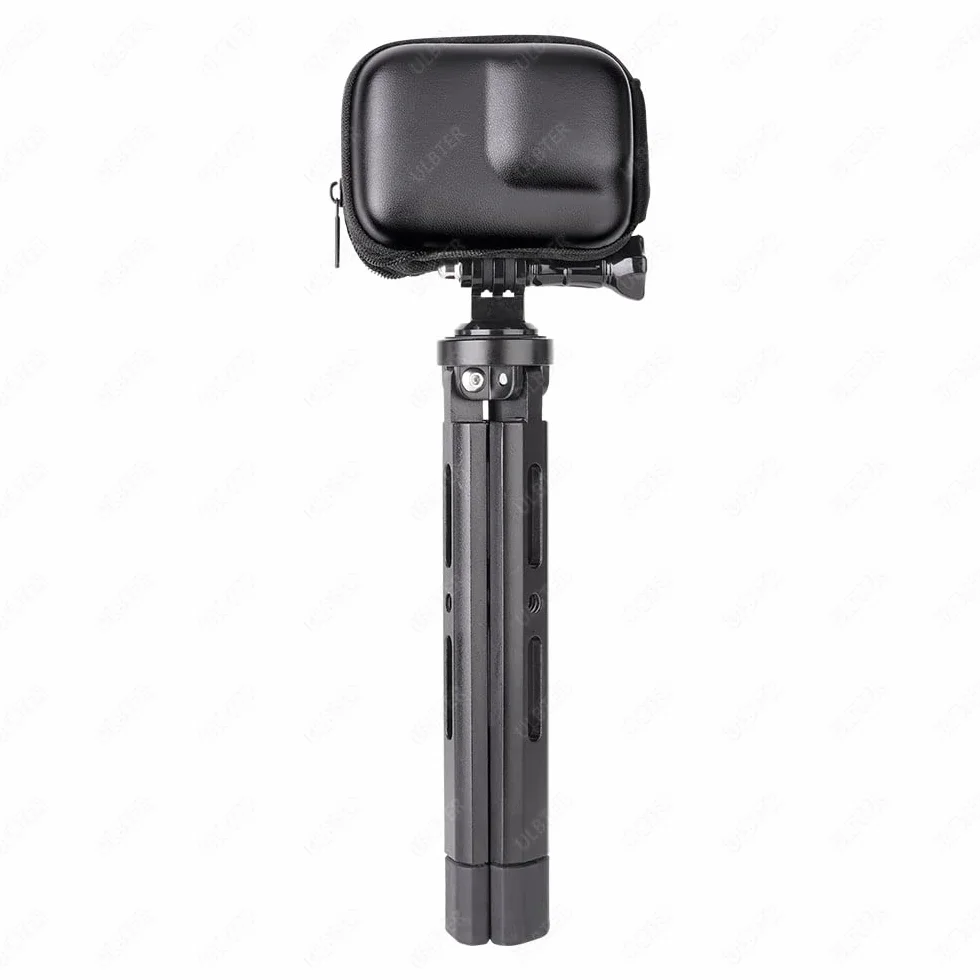 ULBTER Sac Étui Housse pour GoPro Hero 12 11 10 9 8 Noir avec Bouchon d'Objectif