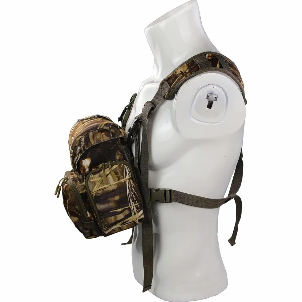 Étui De Poitrine avec Harnais pour Jumelles et Télémètre, Réglable, pour Chasse et Randonnée