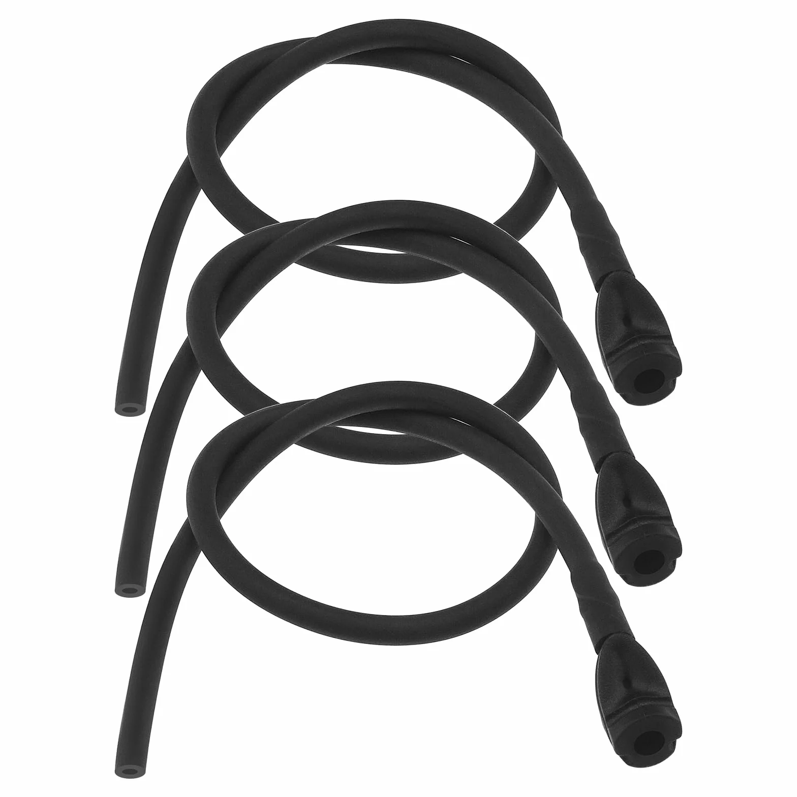 Peep Sight Tube en Caoutchouc pour Arc Composé, Peep Sight Cordon de Traction, Accessoires Arc, Noir
