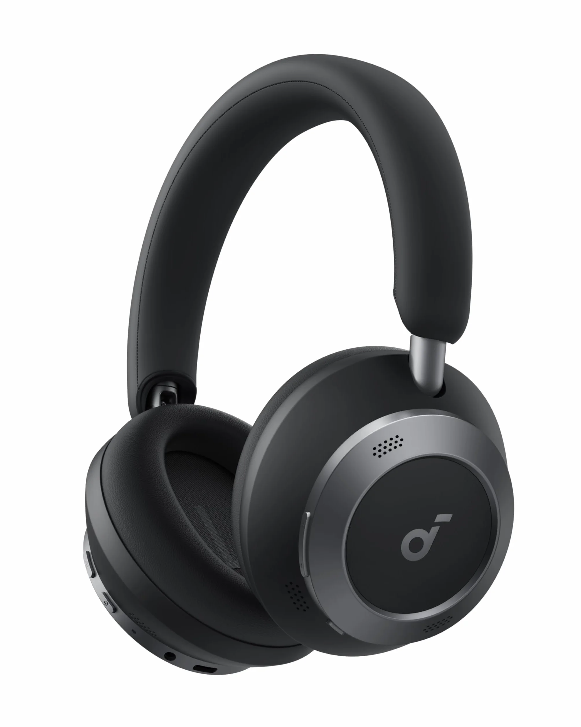 Soundcore Space One Pro d'Anker, Casque Bluetooth sans Fil avec Réduction de Bruit Adaptatif et 6 micros, Design Super Pliable, Autonomie 60h, Chargement Ultra-Rapide, H-Res Wireless Audio avec LDAC