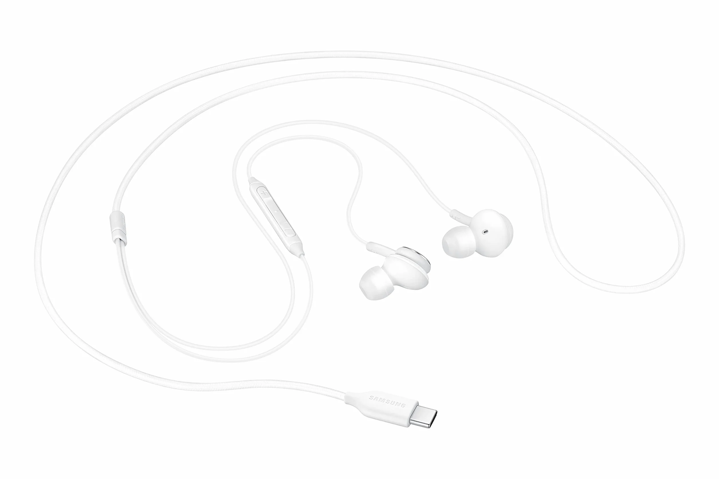 Samsung Earphones USB Type-C EO-IC100, Sound by AKG, Blanc